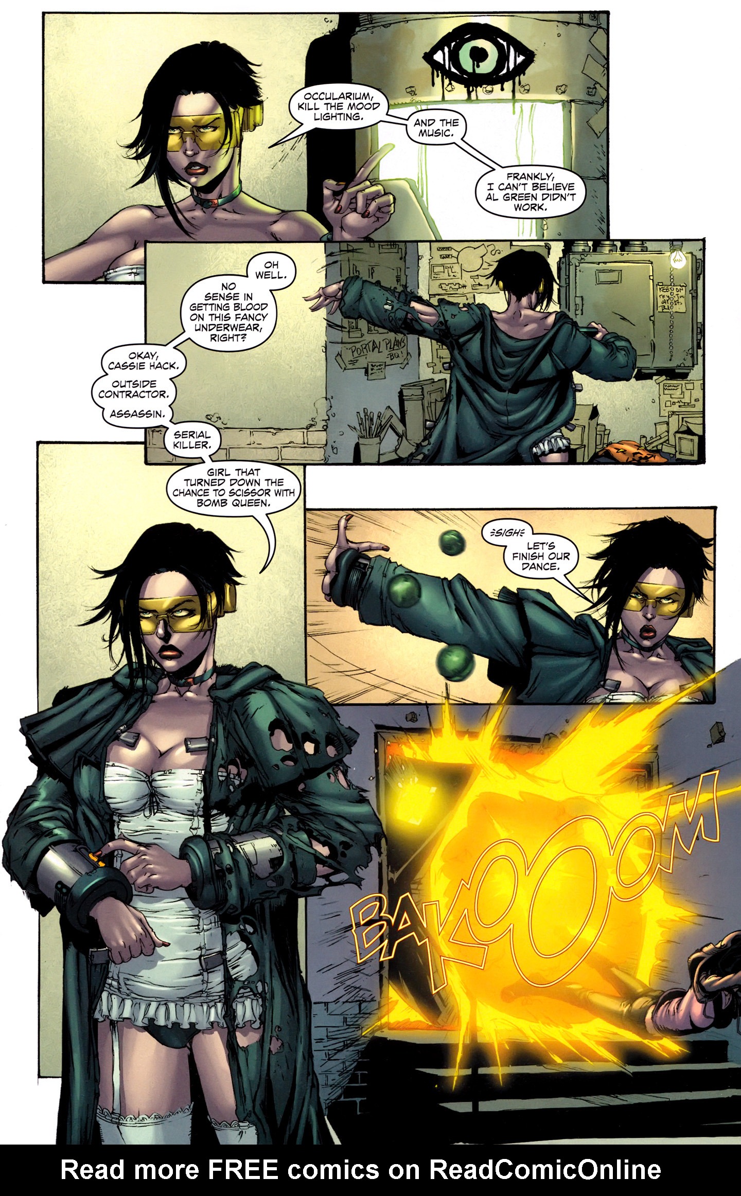 Read online Hack/Slash (2011) comic -  Issue #11 - 12