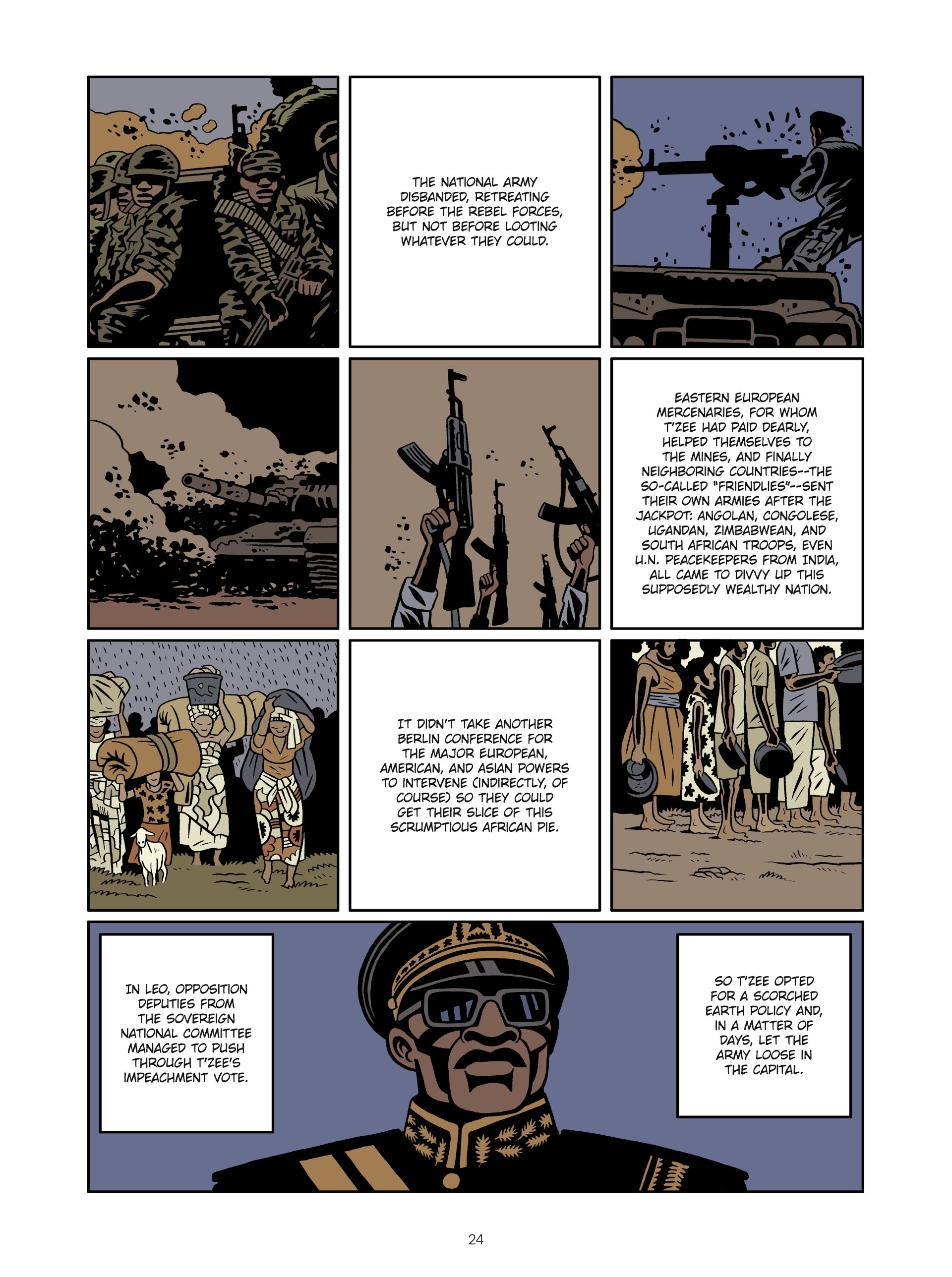Read online T'Zee: An African Tragedy comic -  Issue # TPB (Part 1) - 24