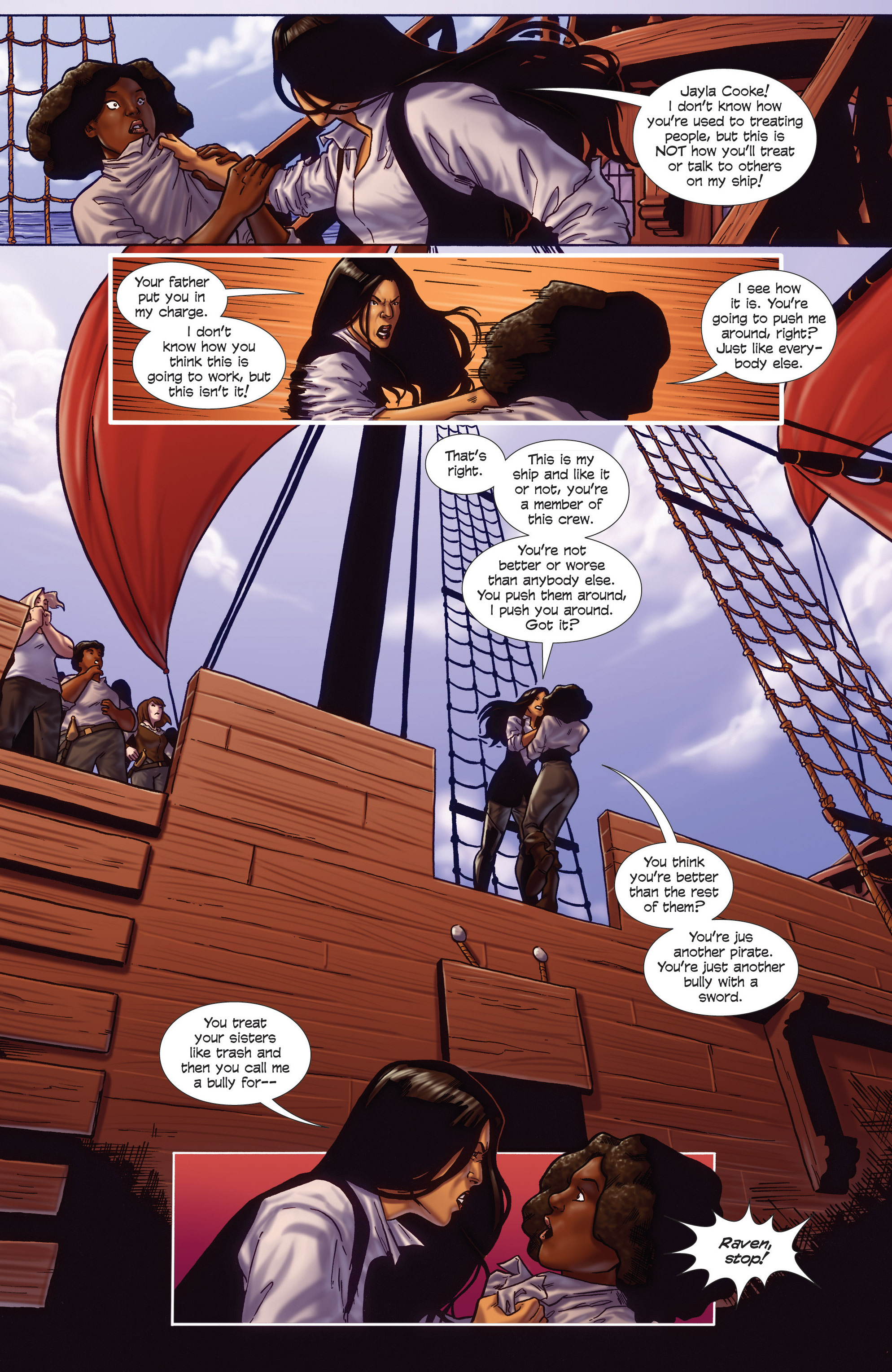 Read online Princeless: Raven the Pirate Princess comic -  Issue #5 - 19