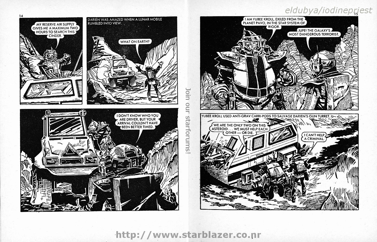 Read online Starblazer comic -  Issue #100 - 9