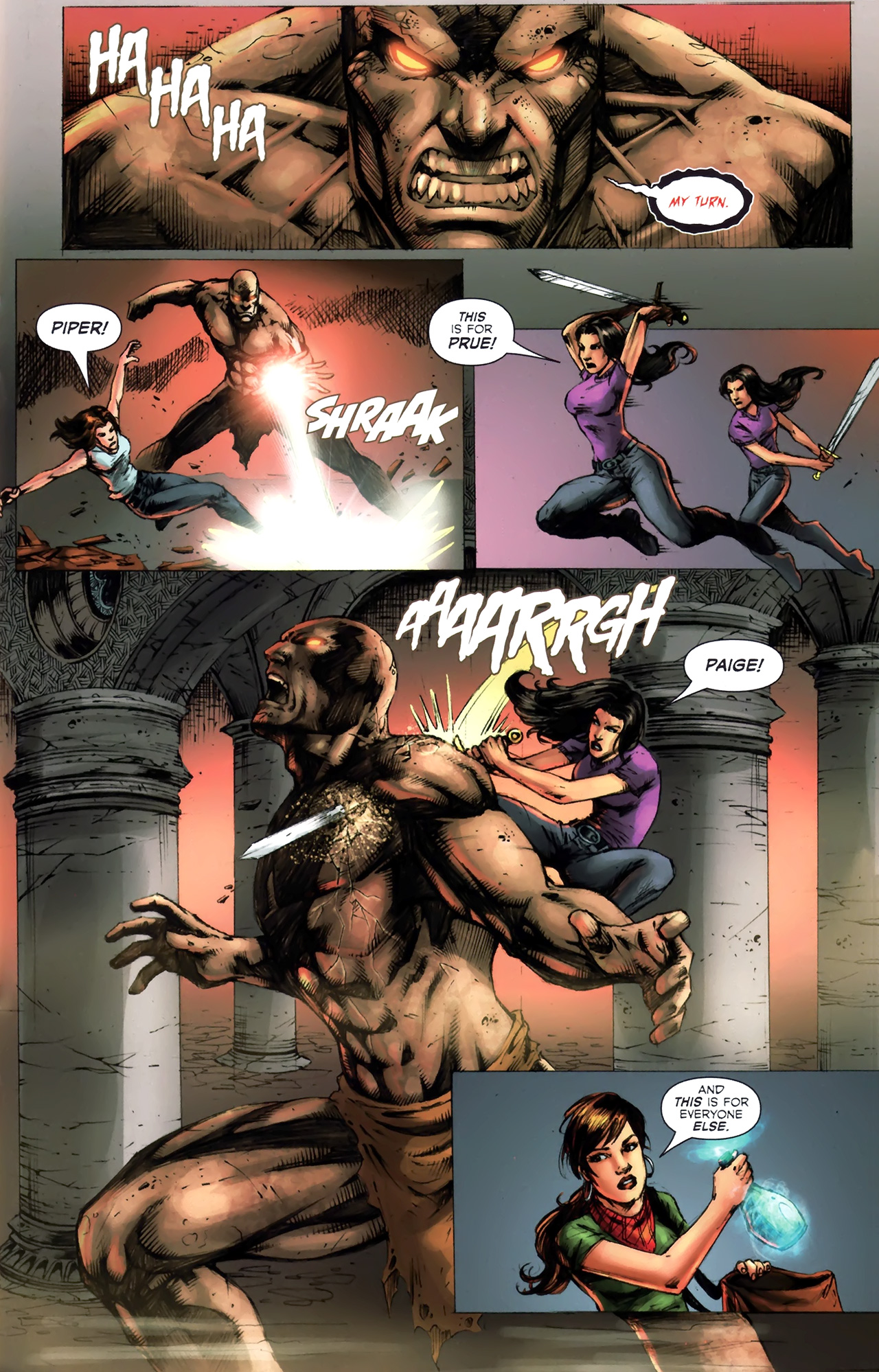 Read online Charmed comic -  Issue #5 - 16