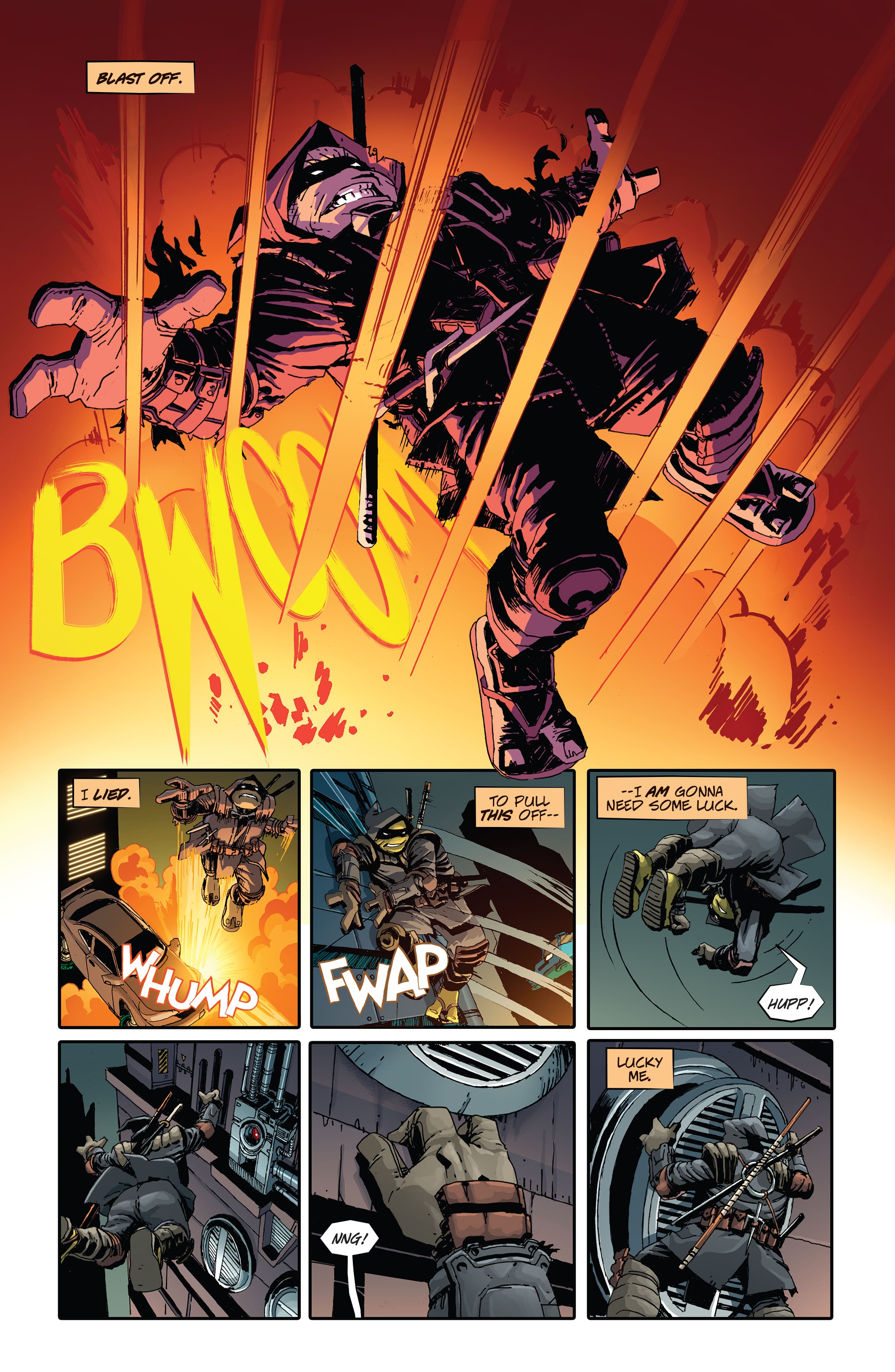 Read online Teenage Mutant Ninja Turtles: The Last Ronin comic -  Issue # _Director's Cut - 11
