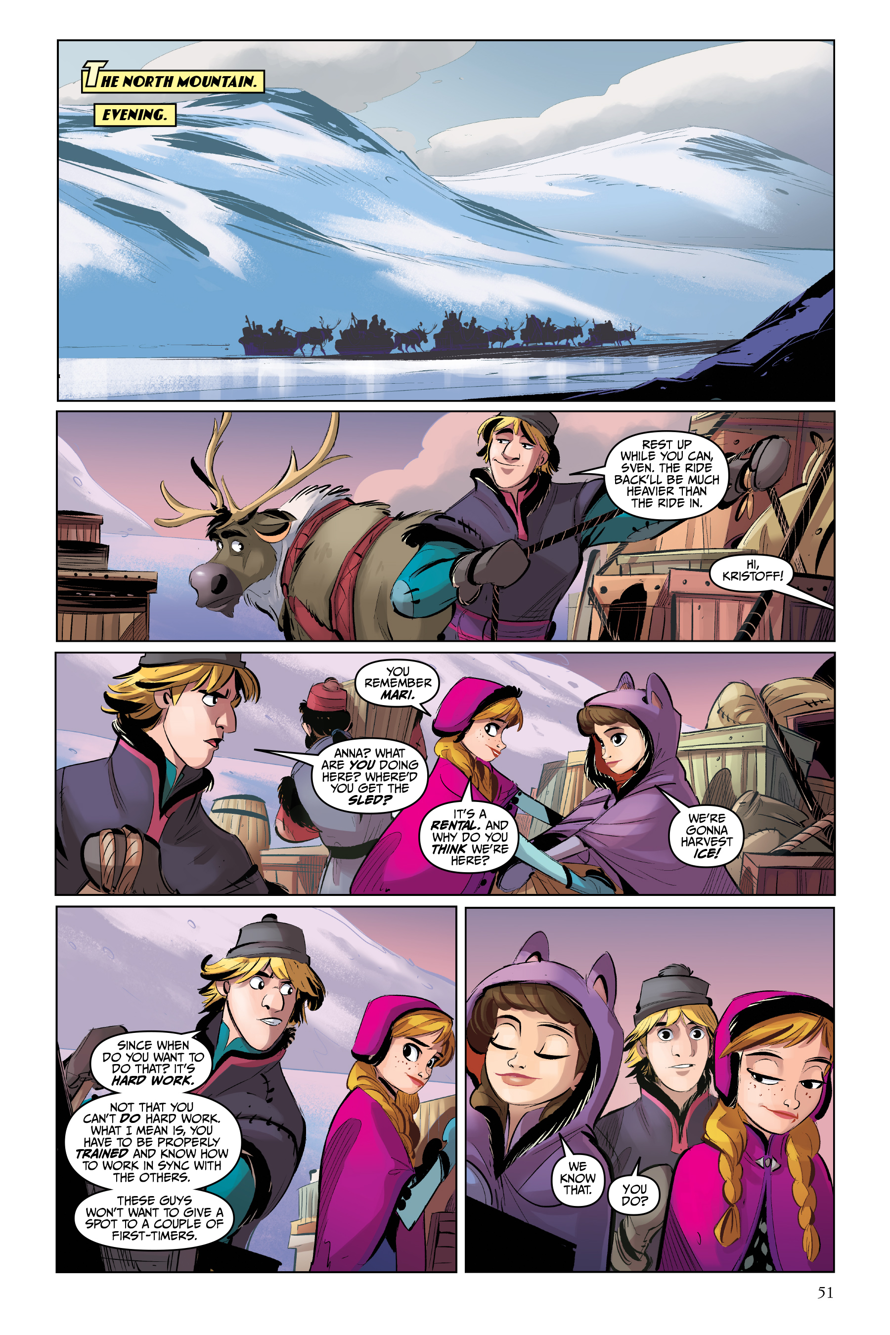 Read online Disney Frozen: Breaking Boundaries comic -  Issue # _TPB - 51