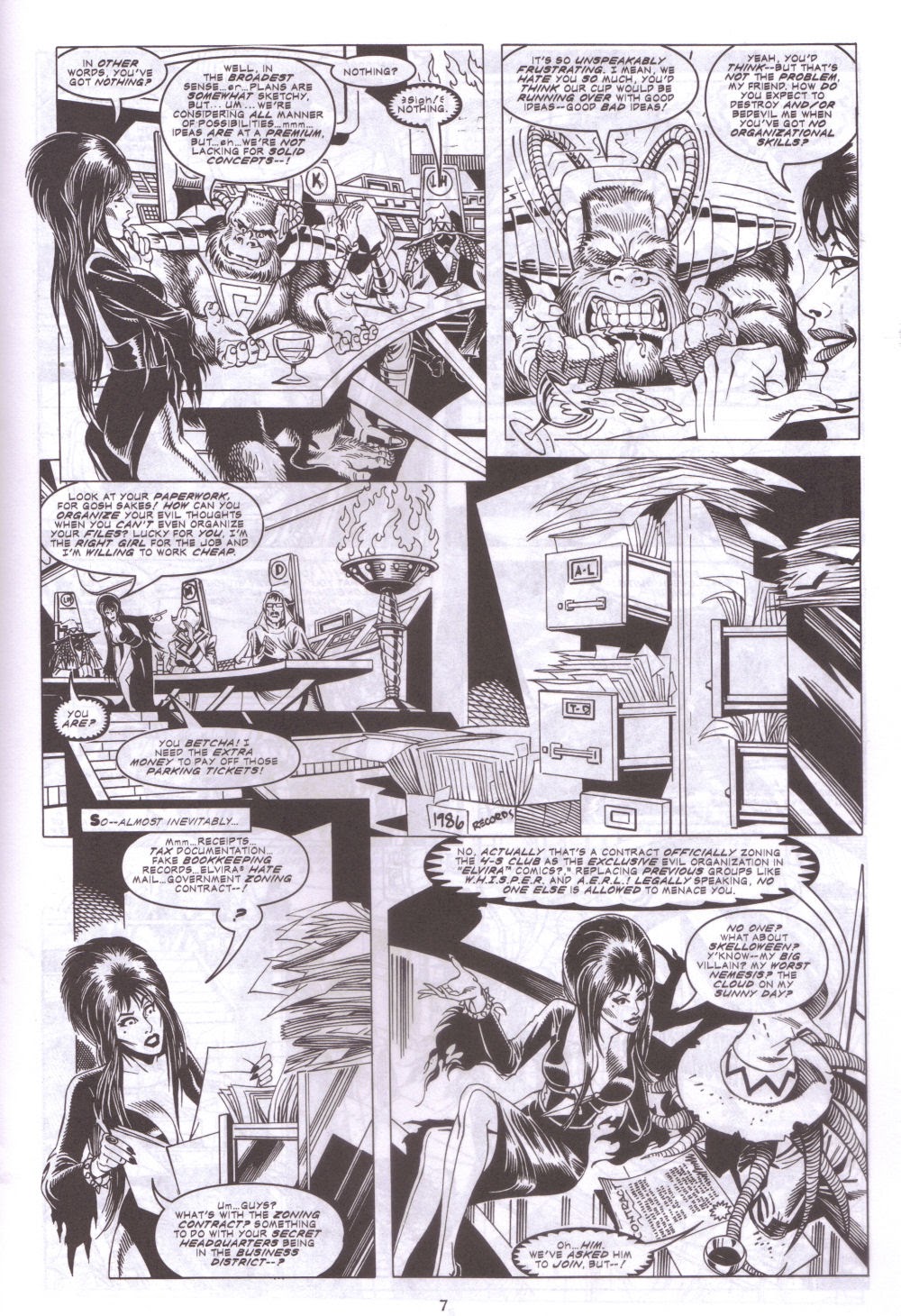 Read online Elvira, Mistress of the Dark comic -  Issue #152 - 9