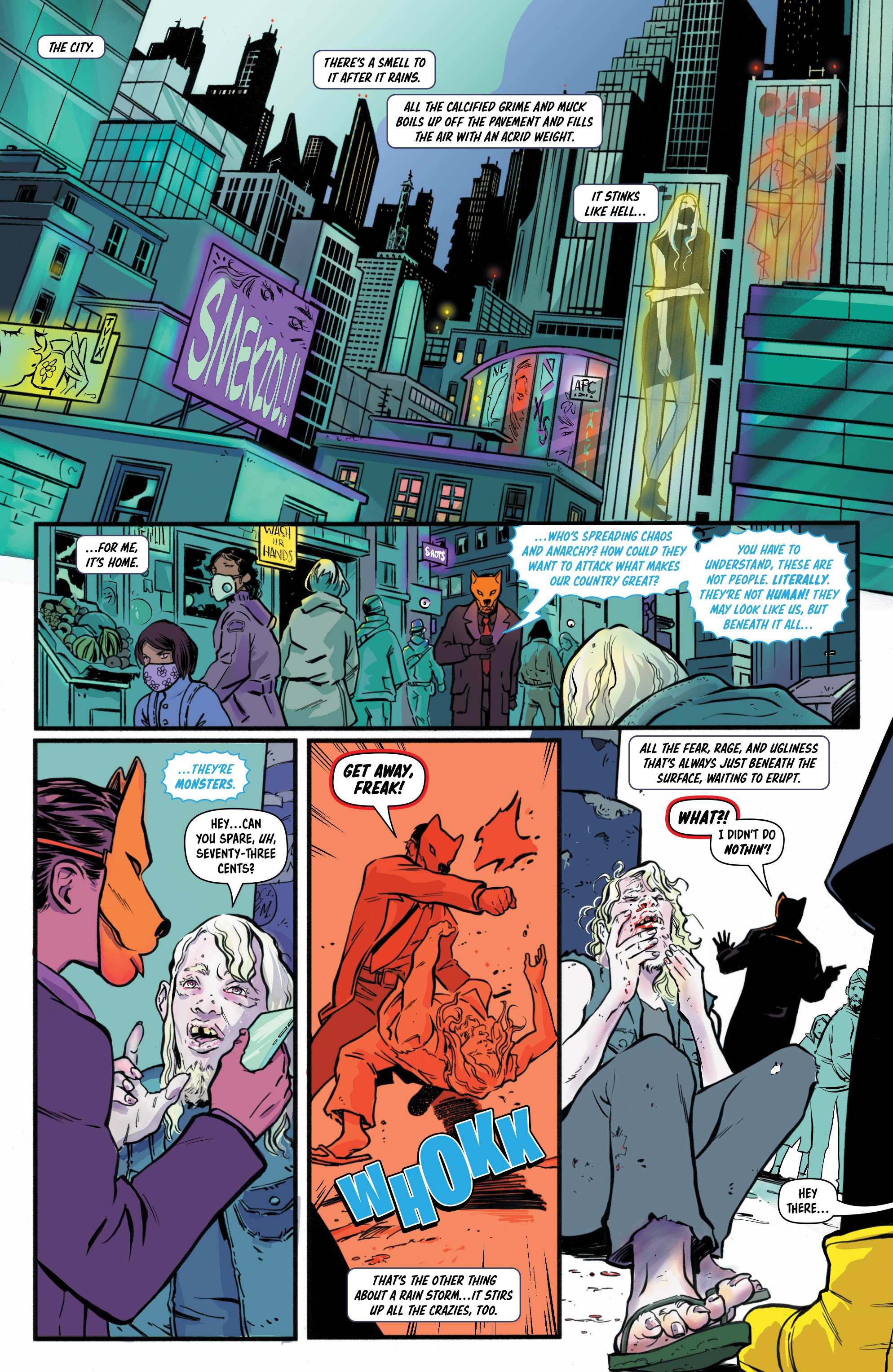 Read online Bylines in Blood comic -  Issue #1 - 3