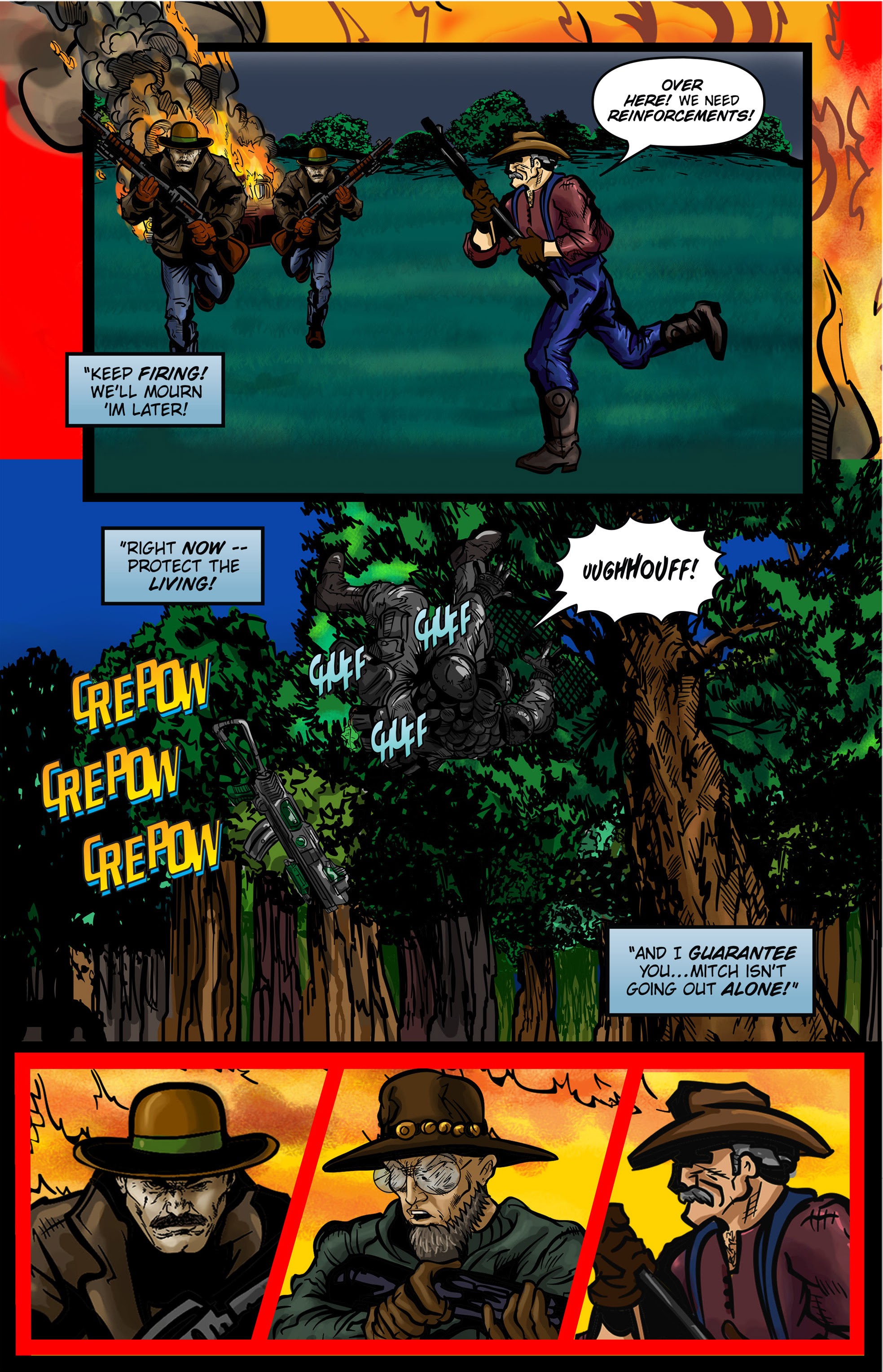 Read online William Shatner's Man O' War comic -  Issue #4 - 8