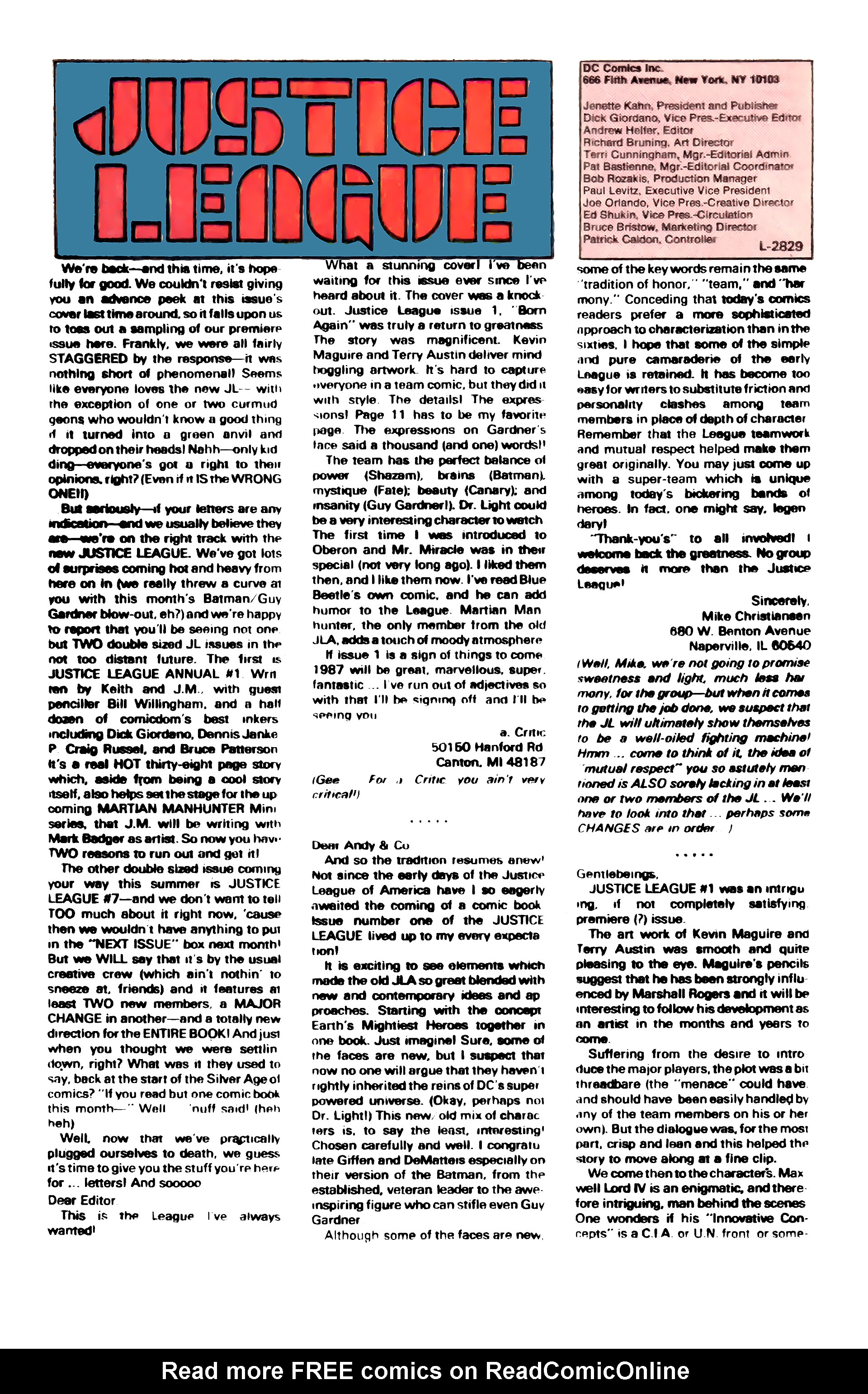 Read online Justice League (1987) comic -  Issue #5 - 24