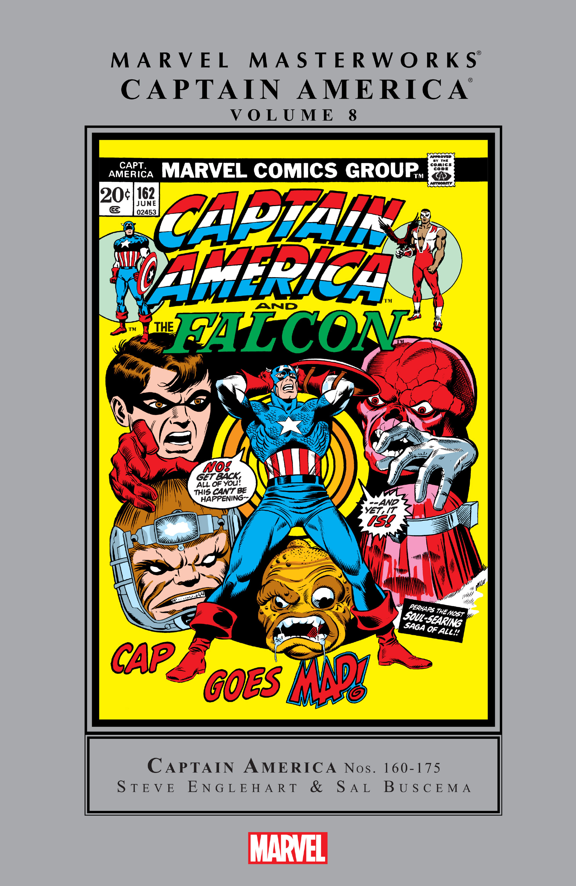 Read online Marvel Masterworks: Captain America comic -  Issue # TPB 8 (Part 1) - 1