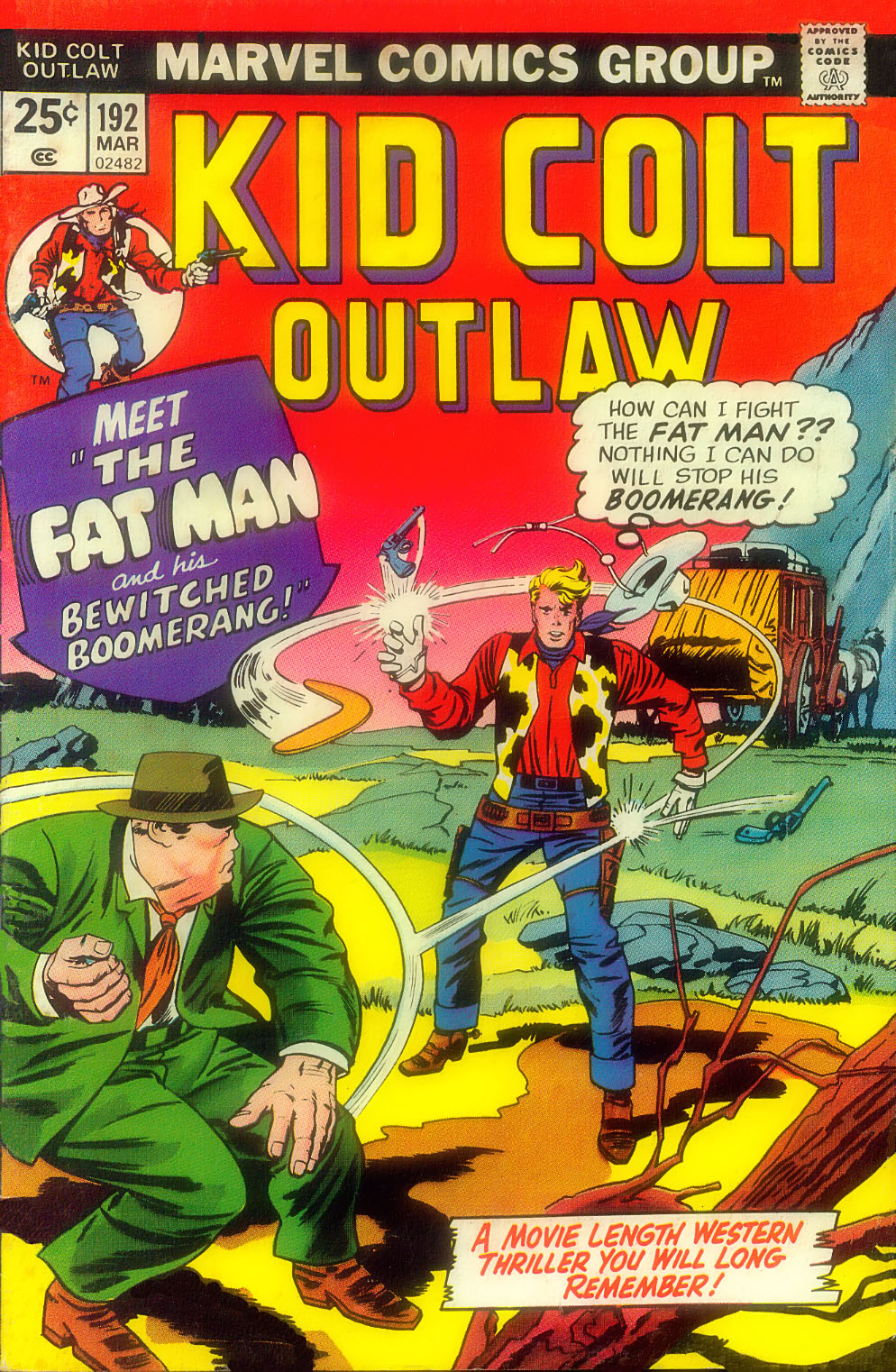 Read online Kid Colt Outlaw comic -  Issue #192 - 1
