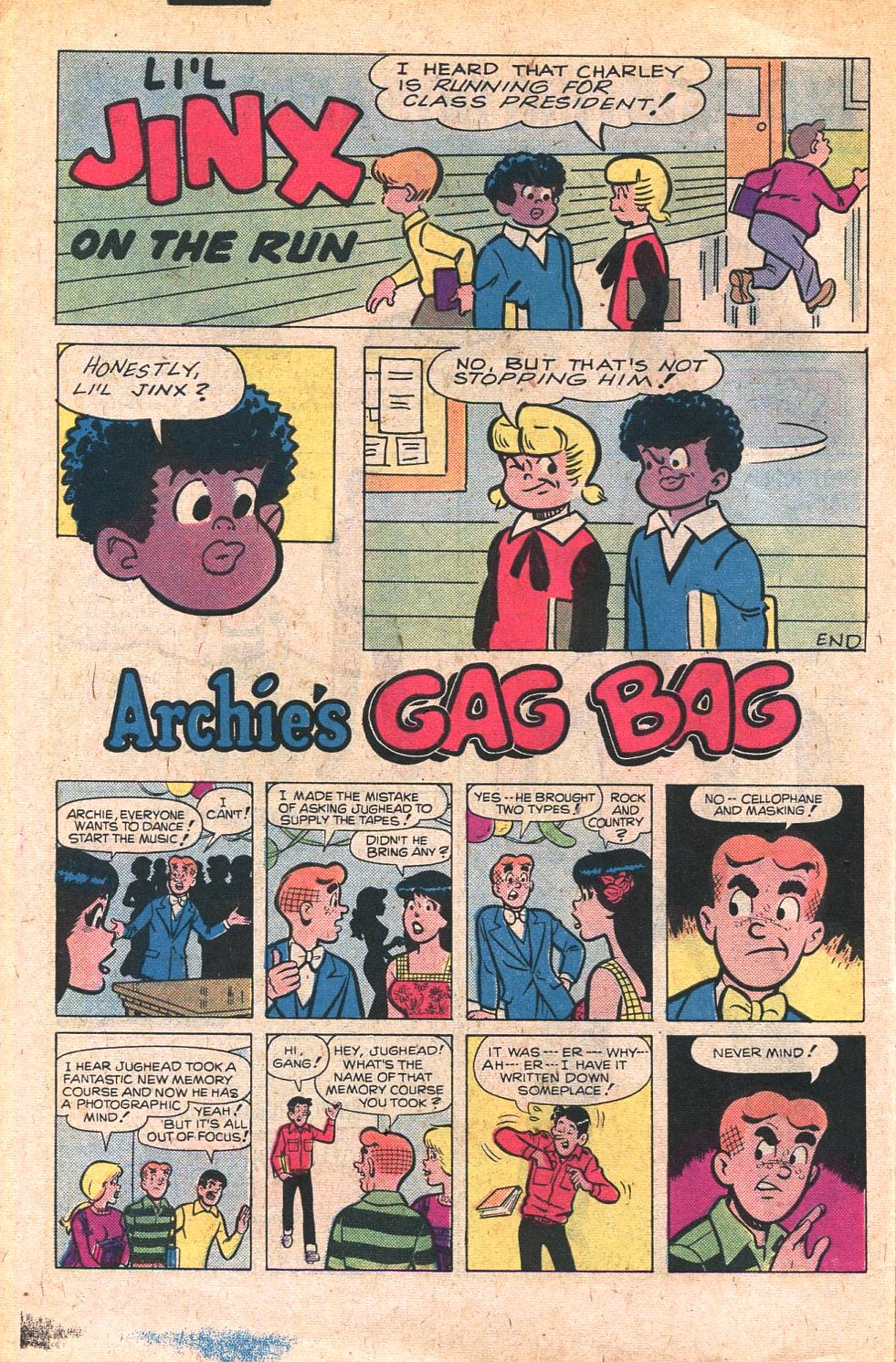 Read online Archie's TV Laugh-Out comic -  Issue #76 - 10