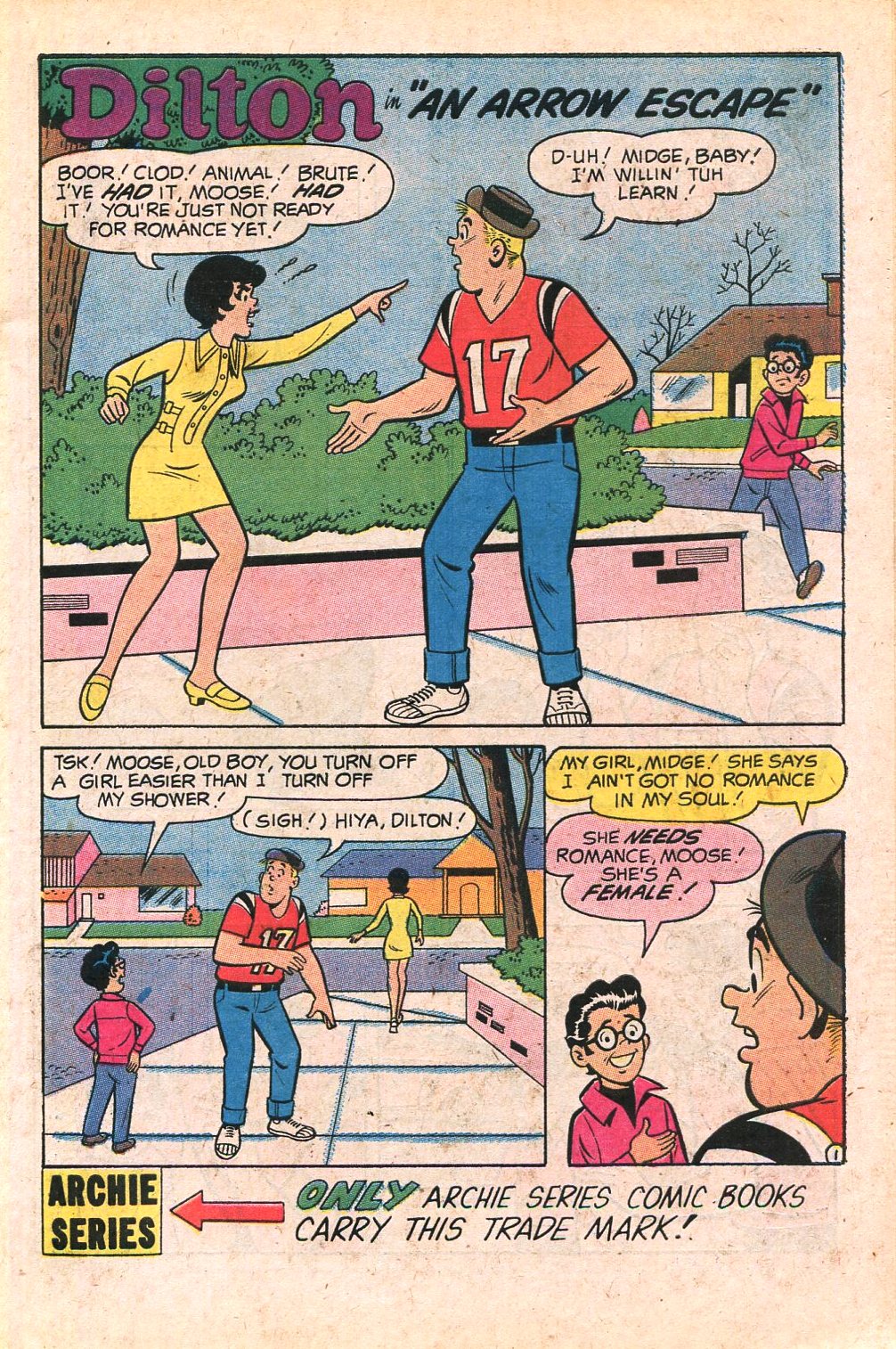 Read online Archie's TV Laugh-Out comic -  Issue #9 - 21