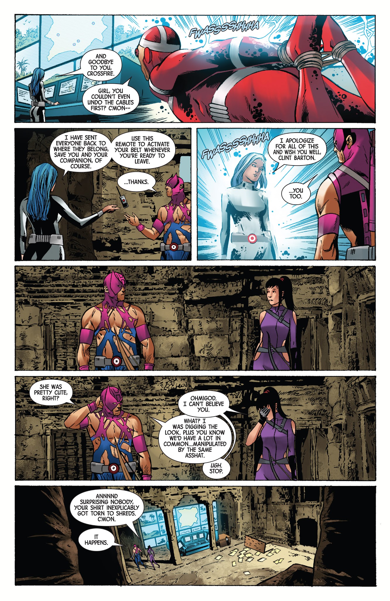 Read online Generations: Hawkeye & Hawkeye comic -  Issue # Full - 28