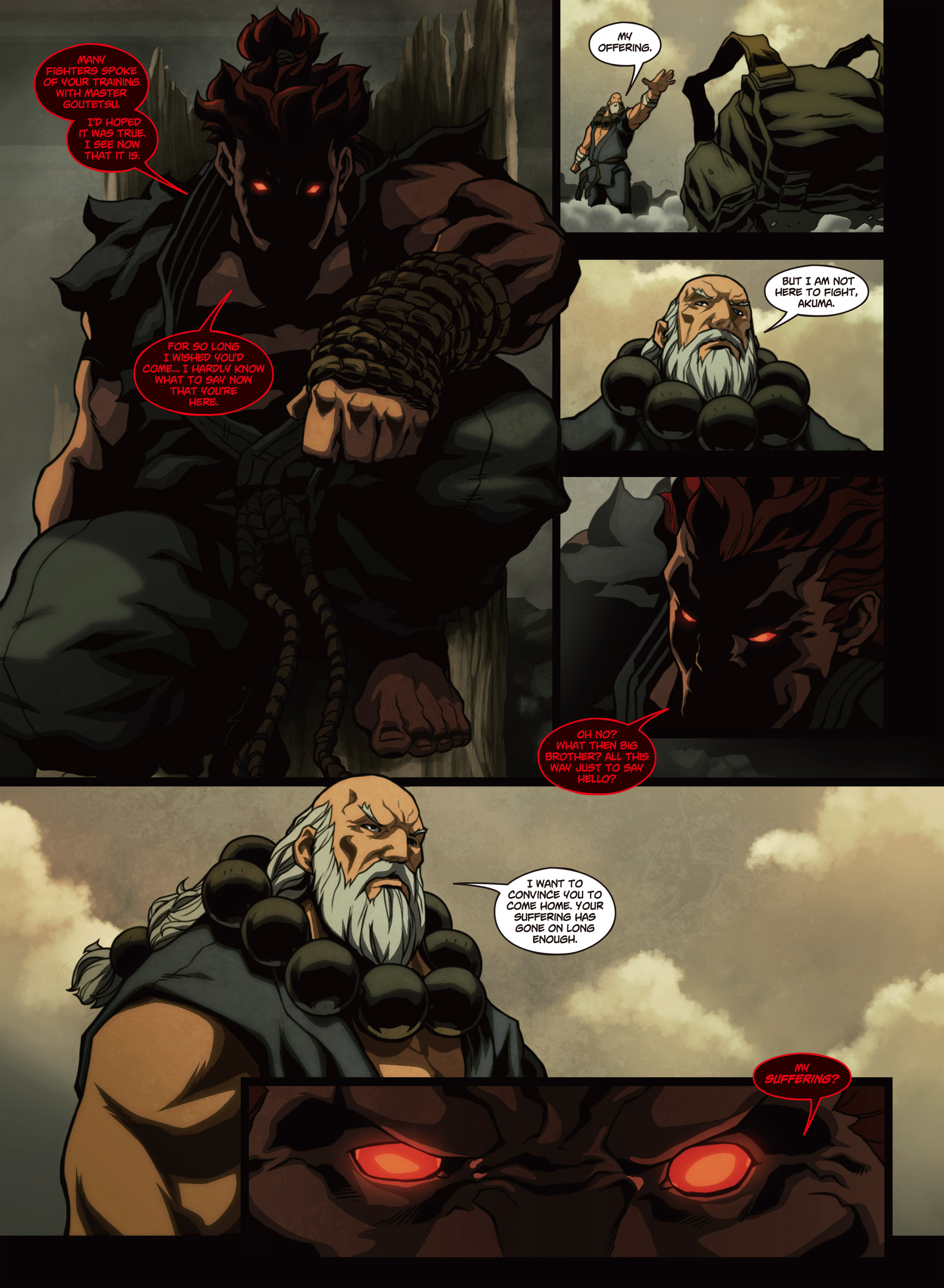 Read online Street Fighter Origins: Akuma comic -  Issue # Full - 85
