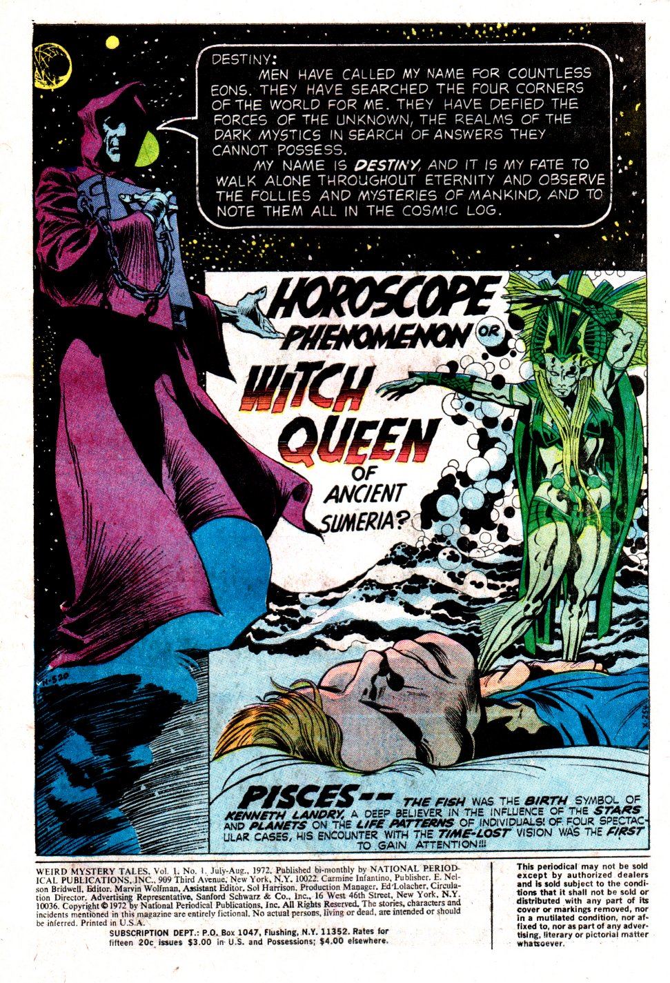 Read online Weird Mystery Tales comic -  Issue #1 - 2