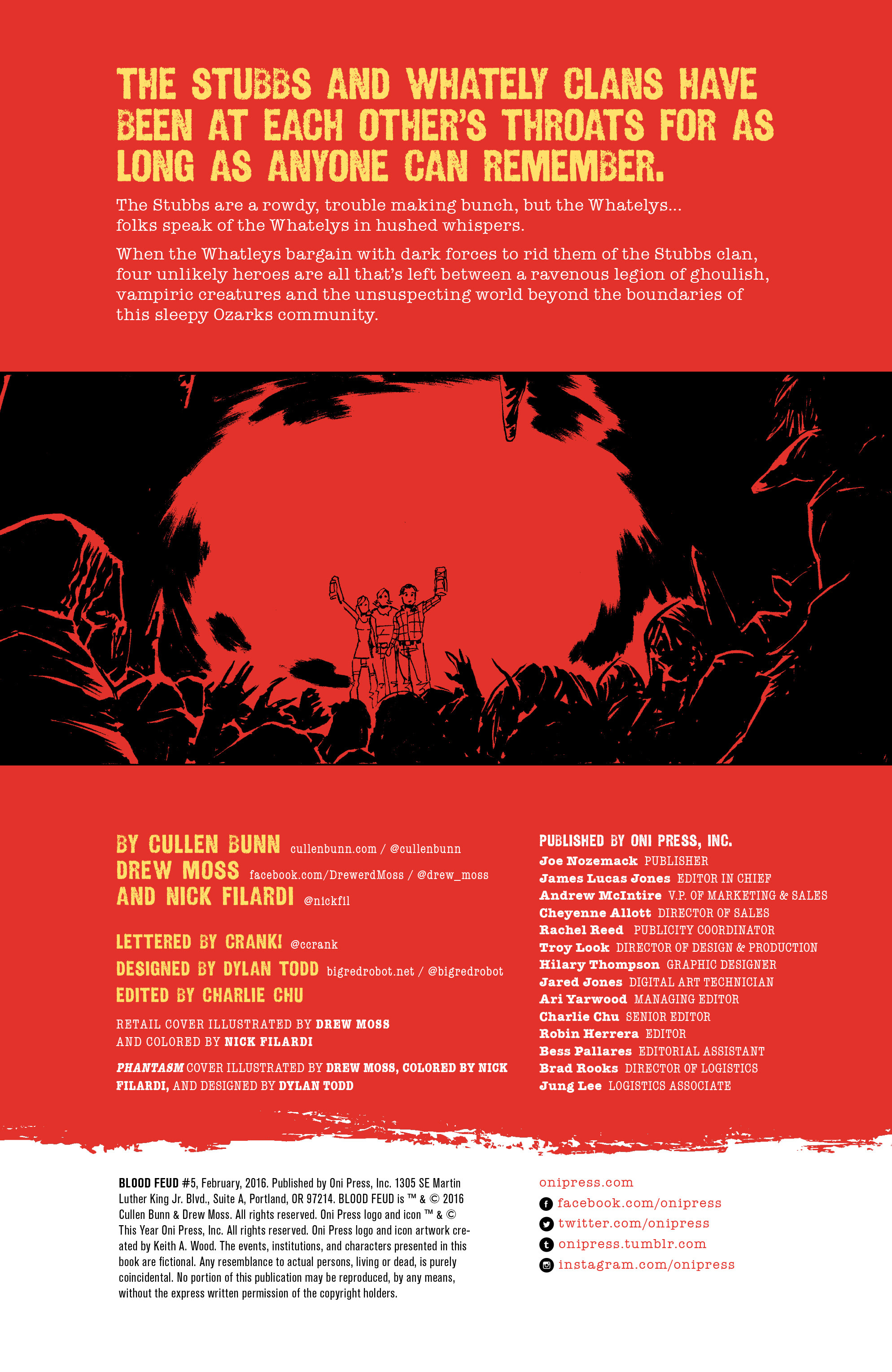Read online Blood Feud comic -  Issue #5 - 2