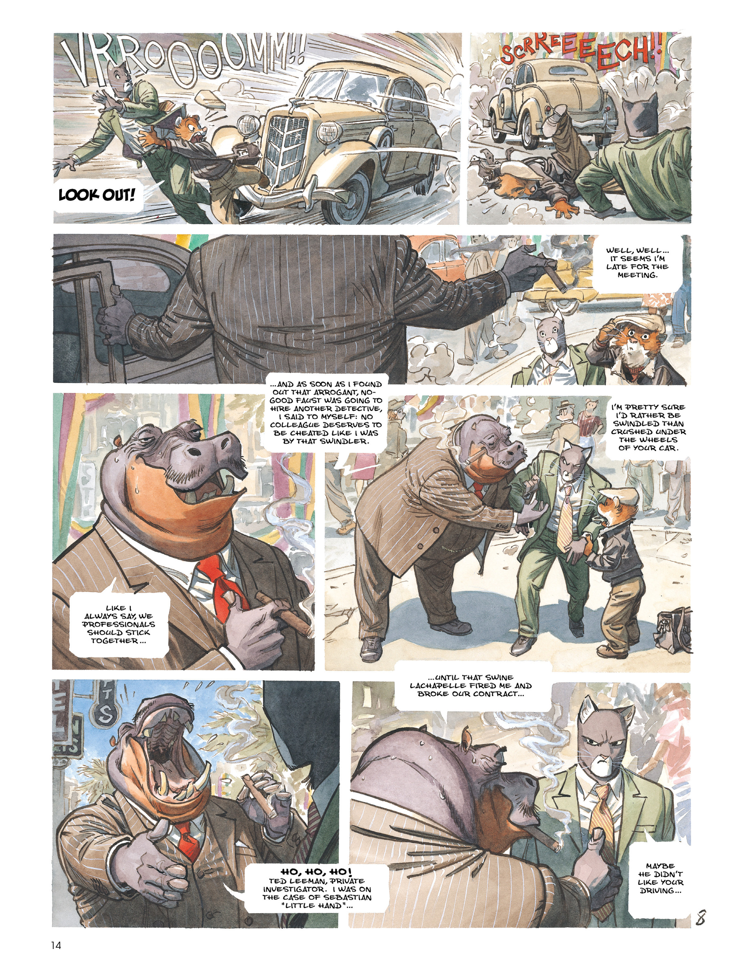 Read online Blacksad: A Silent Hell comic -  Issue # TPB - 15