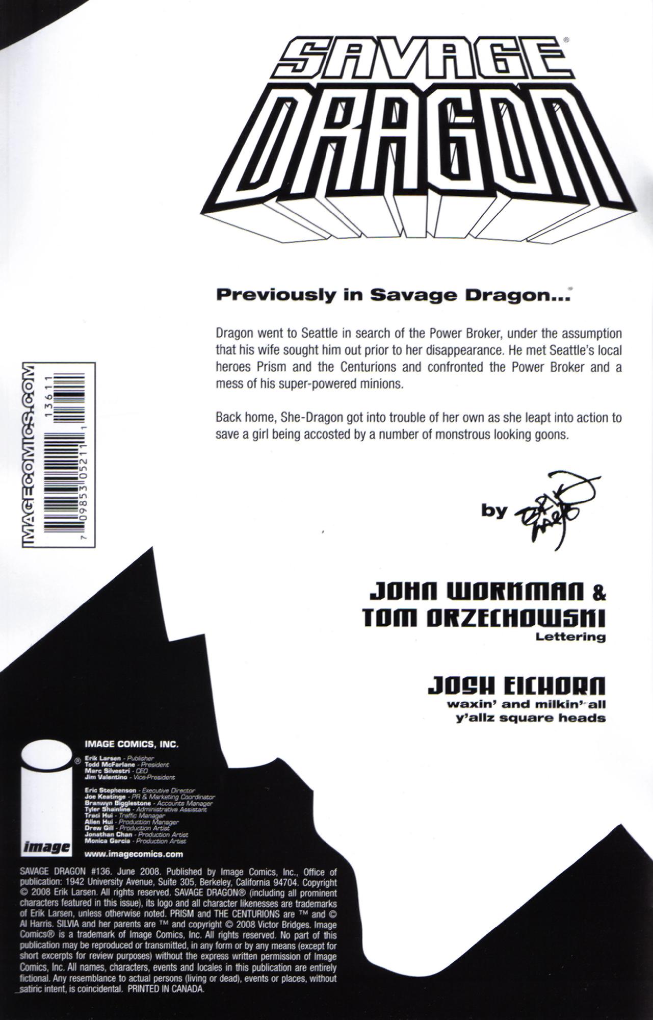 Read online The Savage Dragon (1993) comic -  Issue #136 - 2