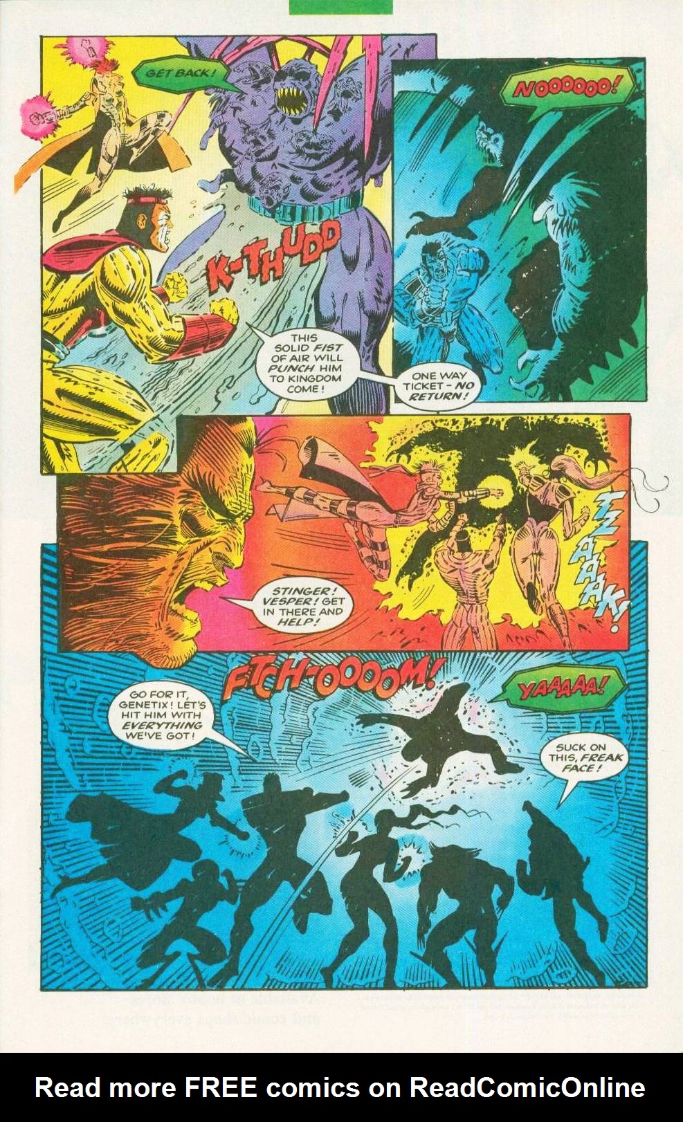 Read online Codename: Genetix comic -  Issue #4 - 21