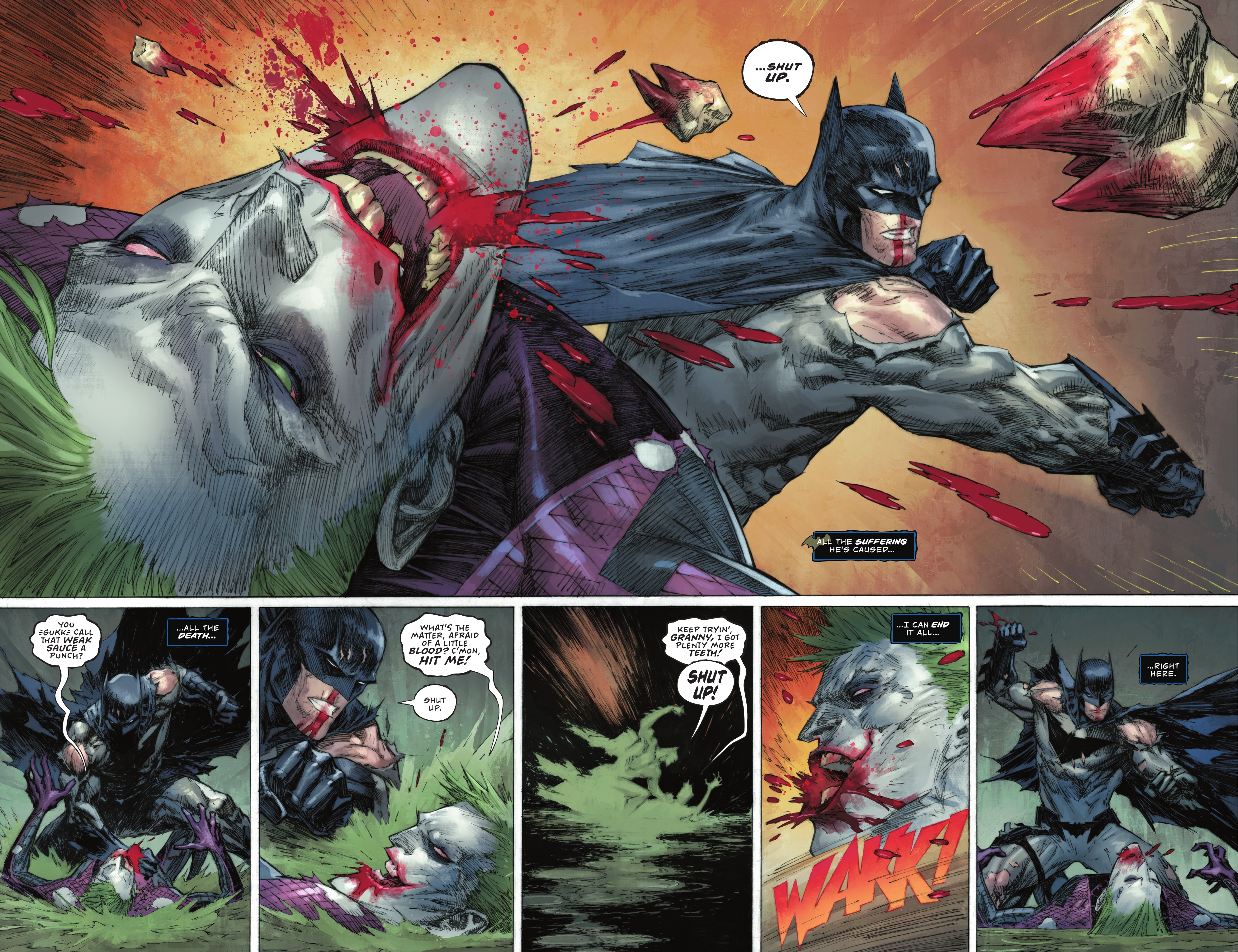 Read online Batman & The Joker: The Deadly Duo comic -  Issue #7 - 9