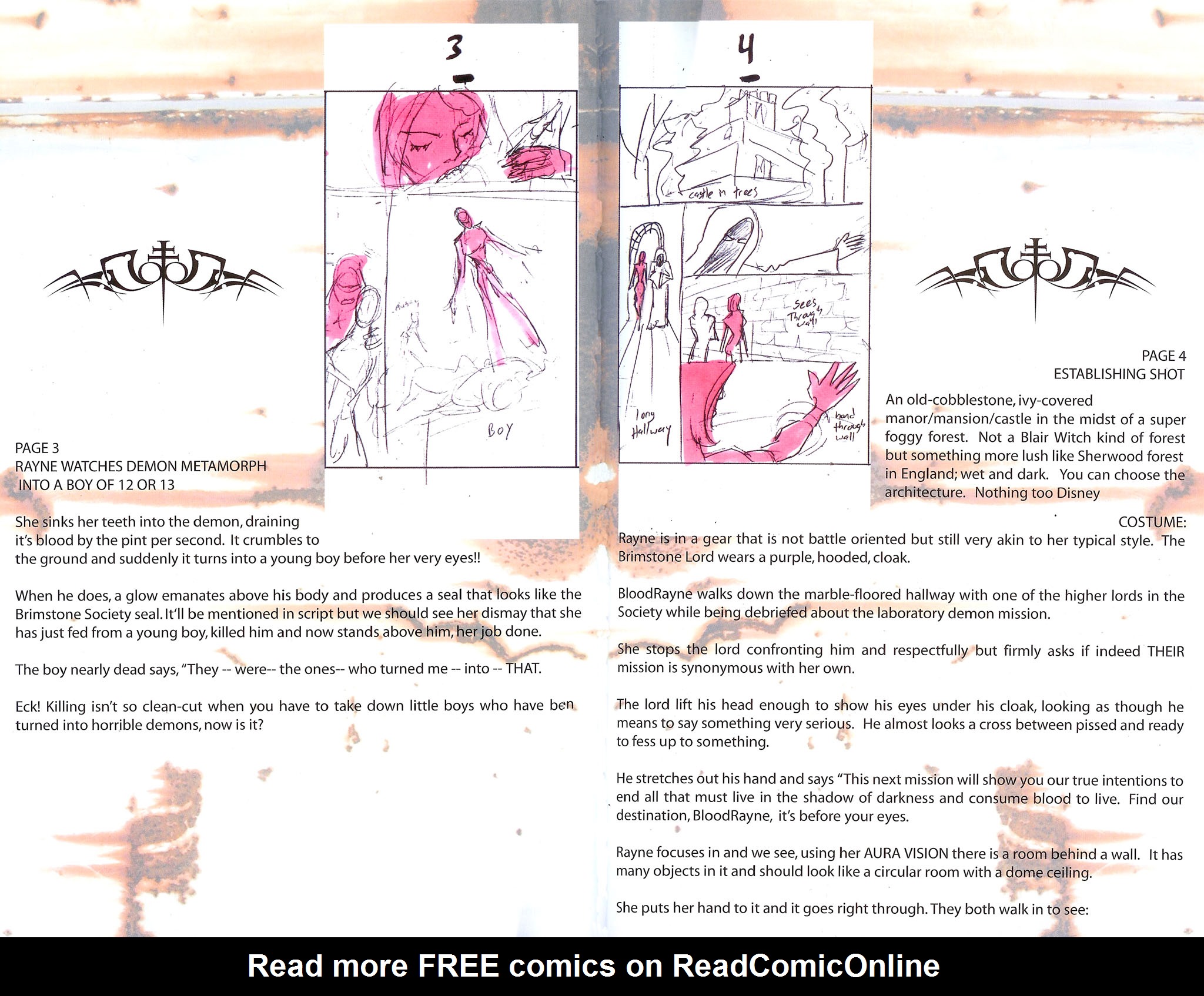 Read online BloodRayne: Seeds of Sin comic -  Issue # Full - 27