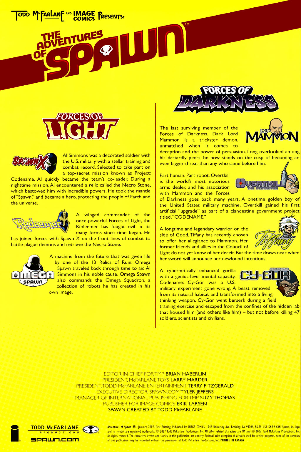 Read online The Adventures of Spawn comic -  Issue #1 - 2