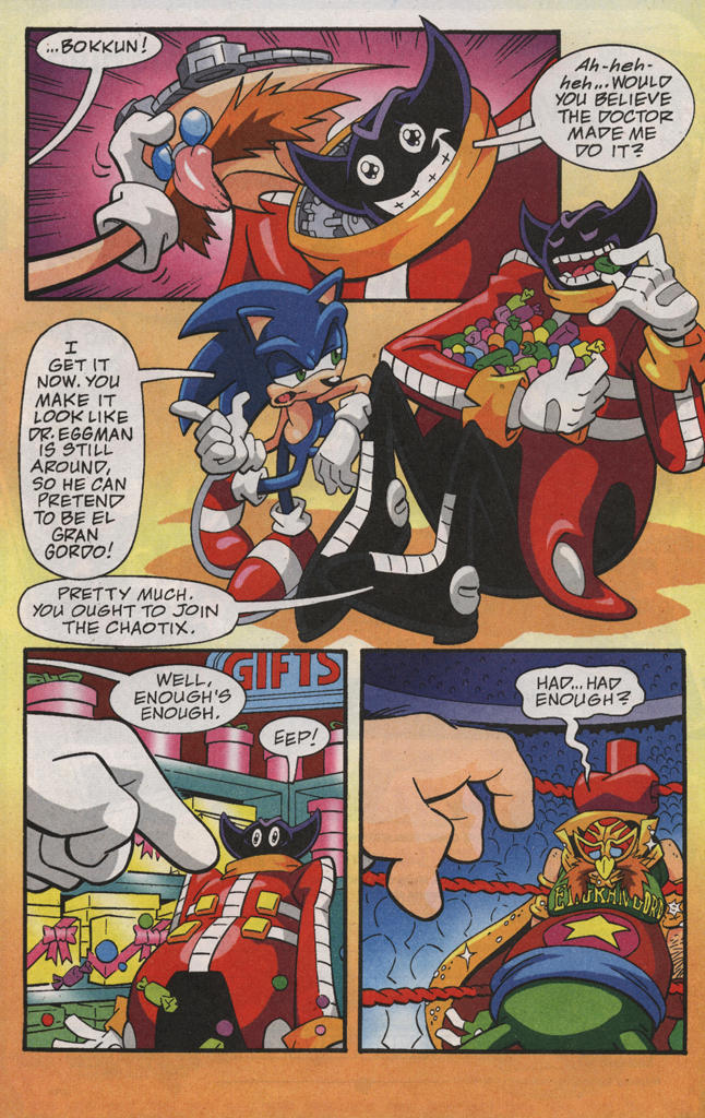 Read online Sonic X comic -  Issue #31 - 22