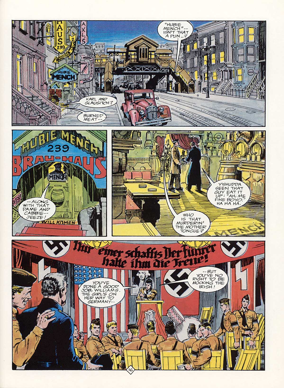 Read online Marvel Graphic Novel comic -  Issue #34 - The Shadow - Hitler's Astrologer - 21