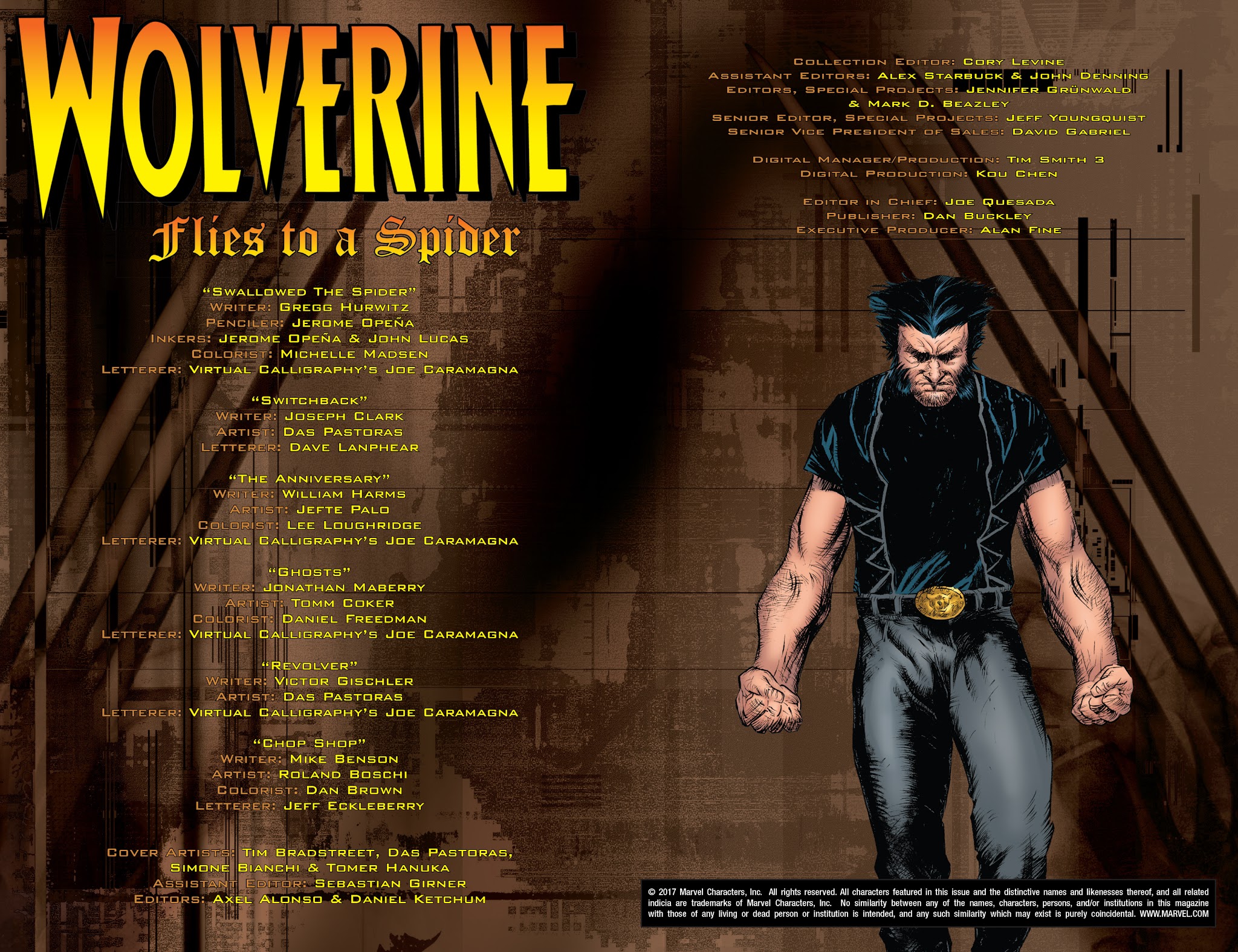 Read online Wolverine: Flies to a Spider comic -  Issue # TPB - 3