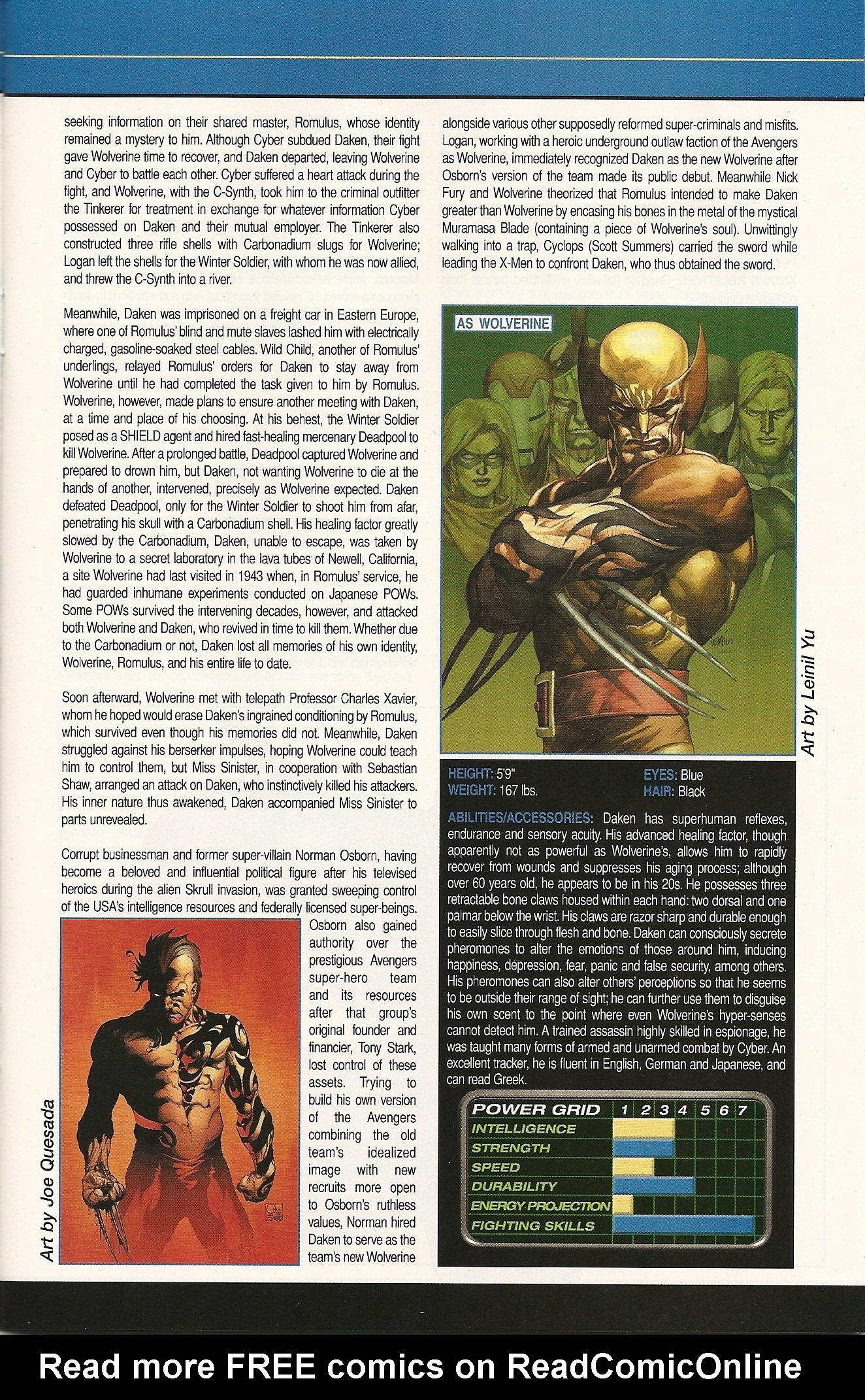 Read online Wolverine: Weapon X Files comic -  Issue # TPB - 10