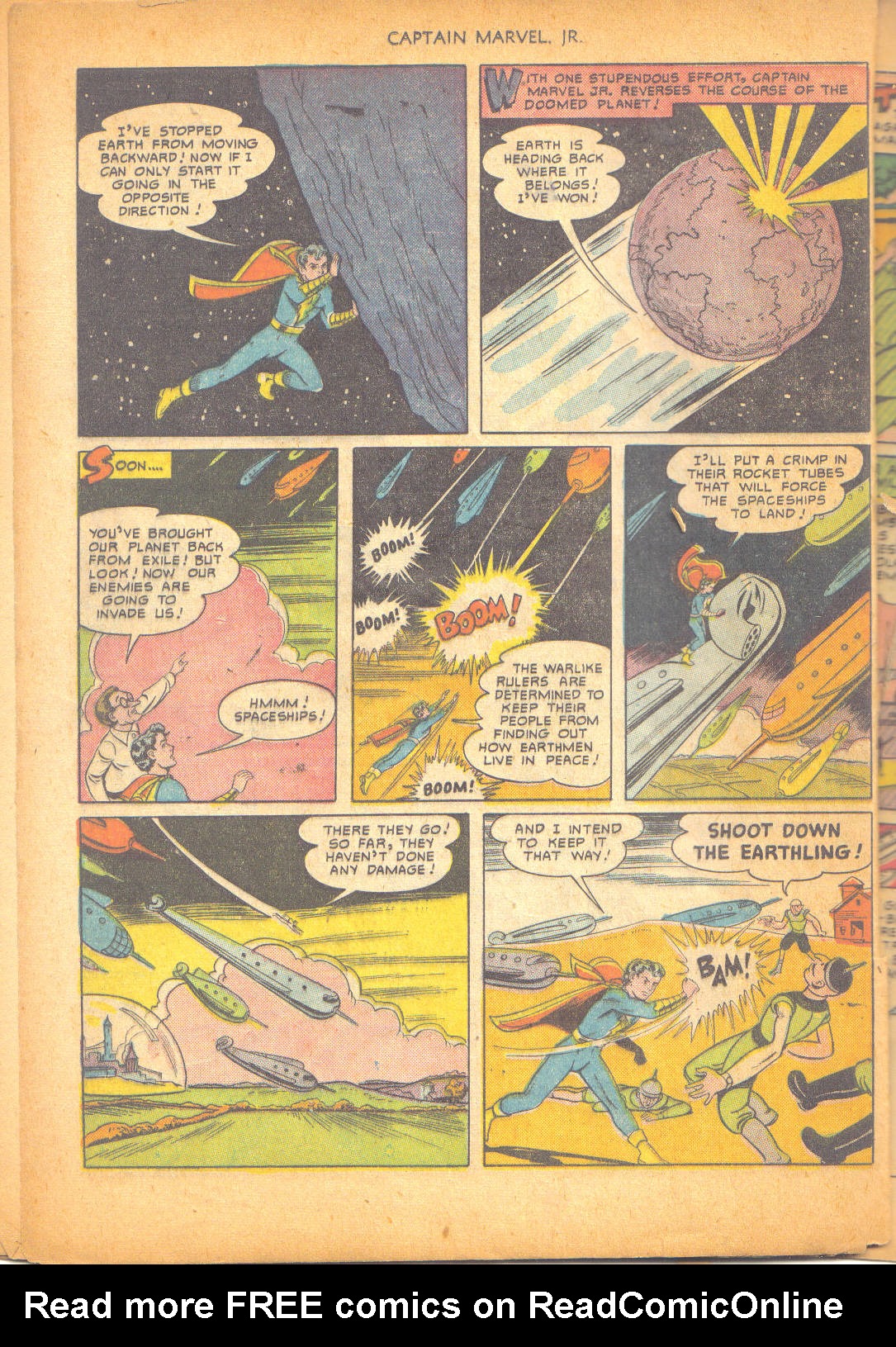 Read online Captain Marvel, Jr. comic -  Issue #95 - 39
