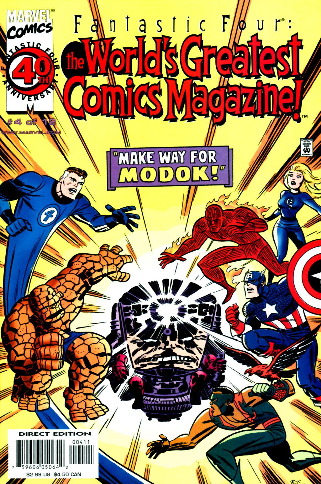 Read online Fantastic Four: World's Greatest Comics Magazine comic -  Issue #4 - 1