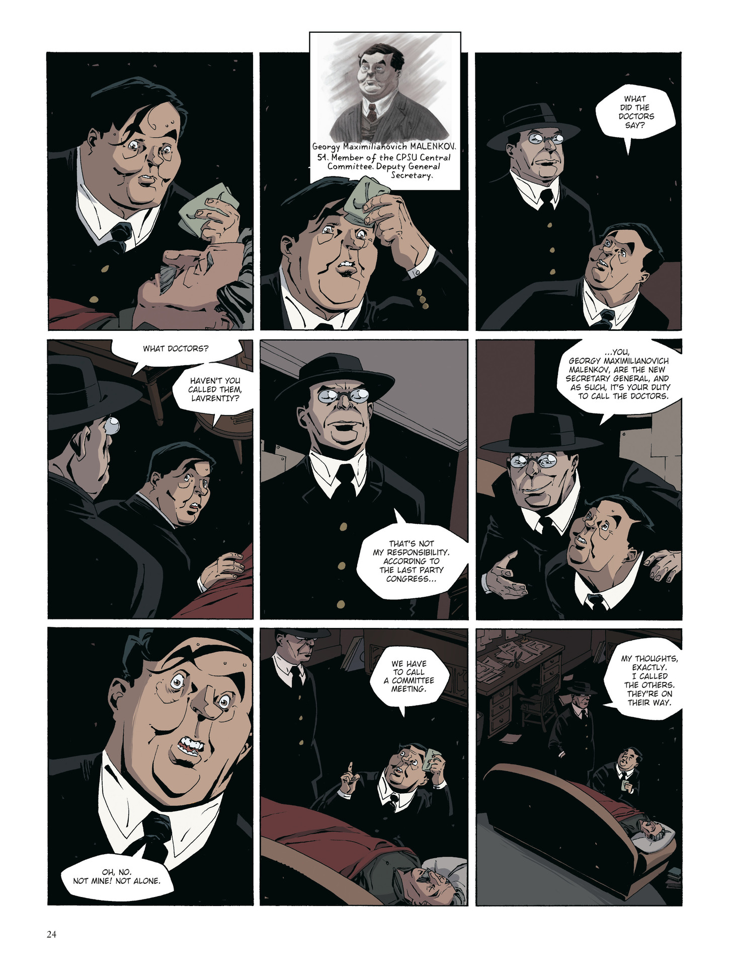 Read online The Death Of Stalin comic -  Issue #1 - 24