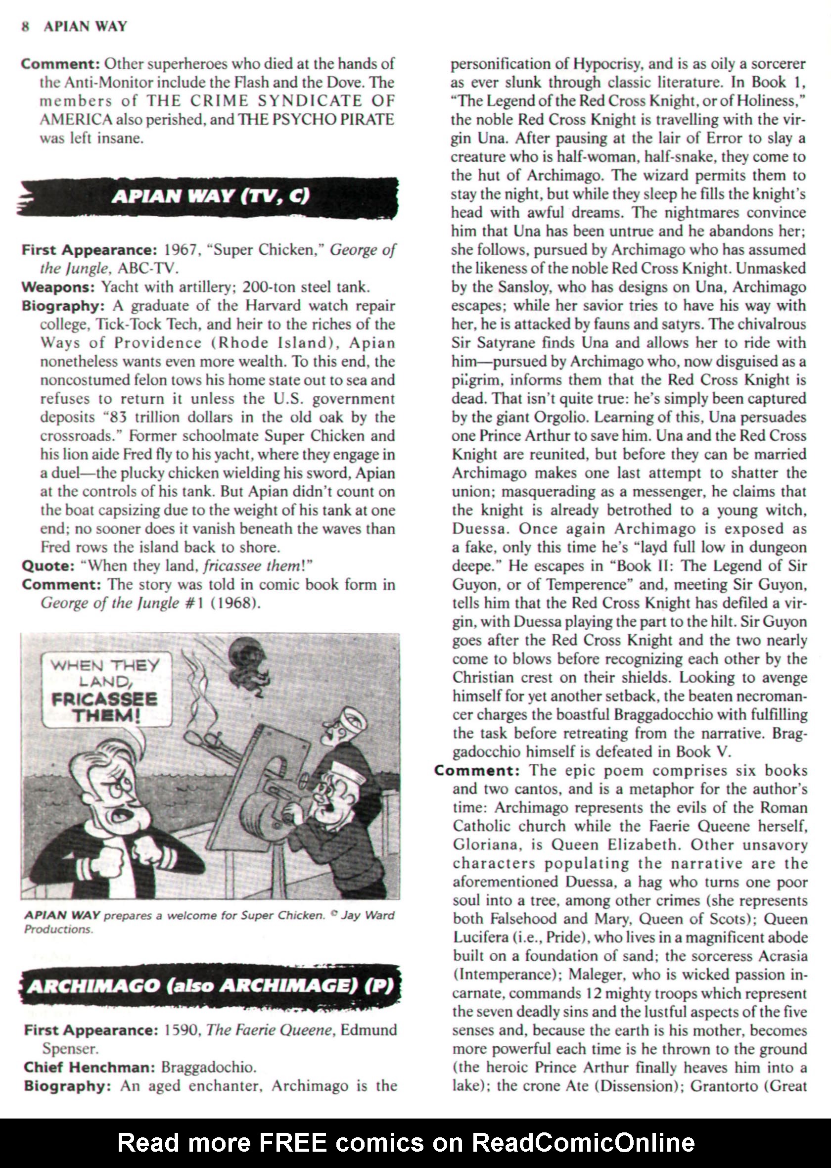 Read online The Encyclopedia of Super Villains comic -  Issue # TPB (Part 1) - 18