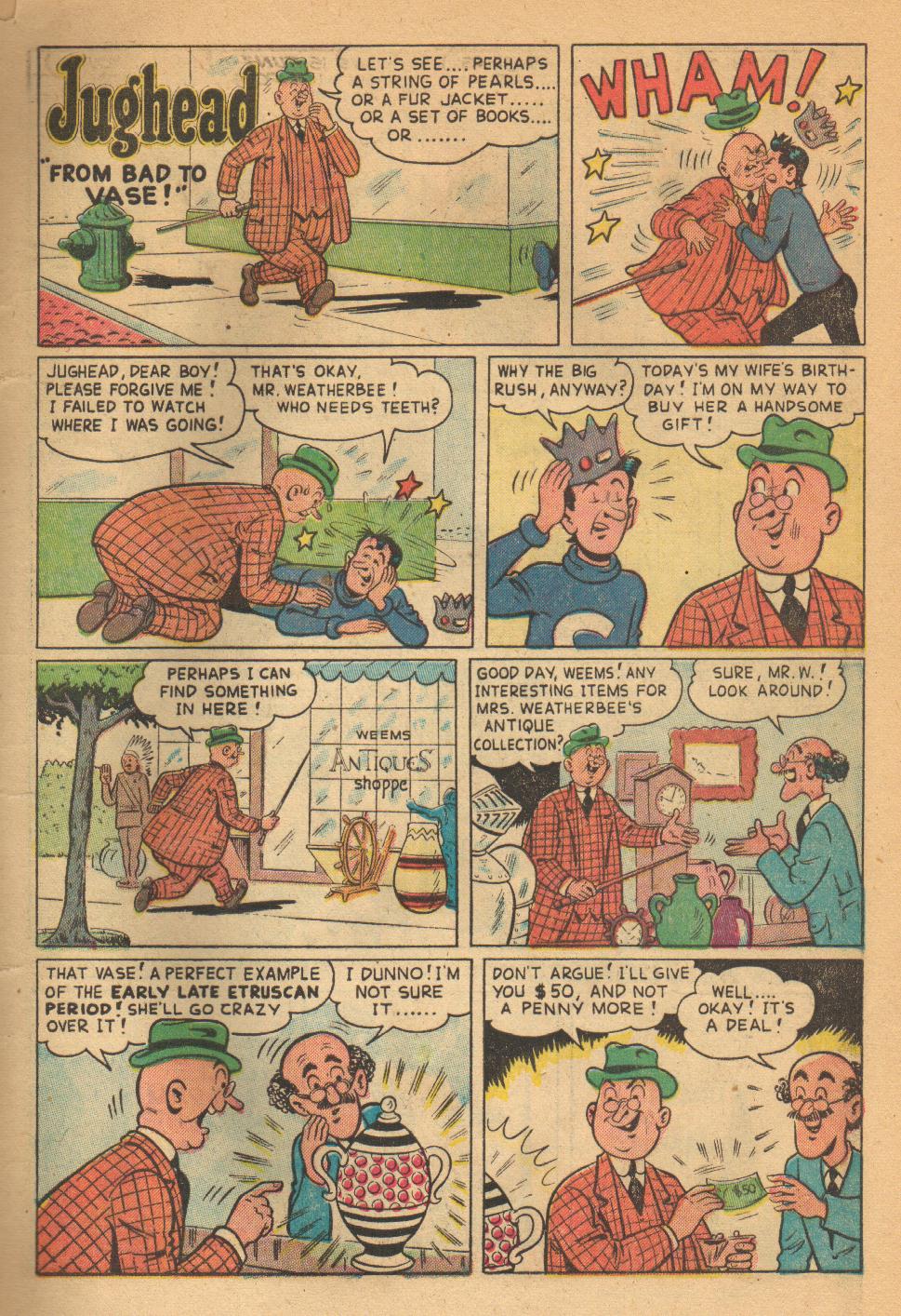 Read online Archie's Pal Jughead comic -  Issue #27 - 5