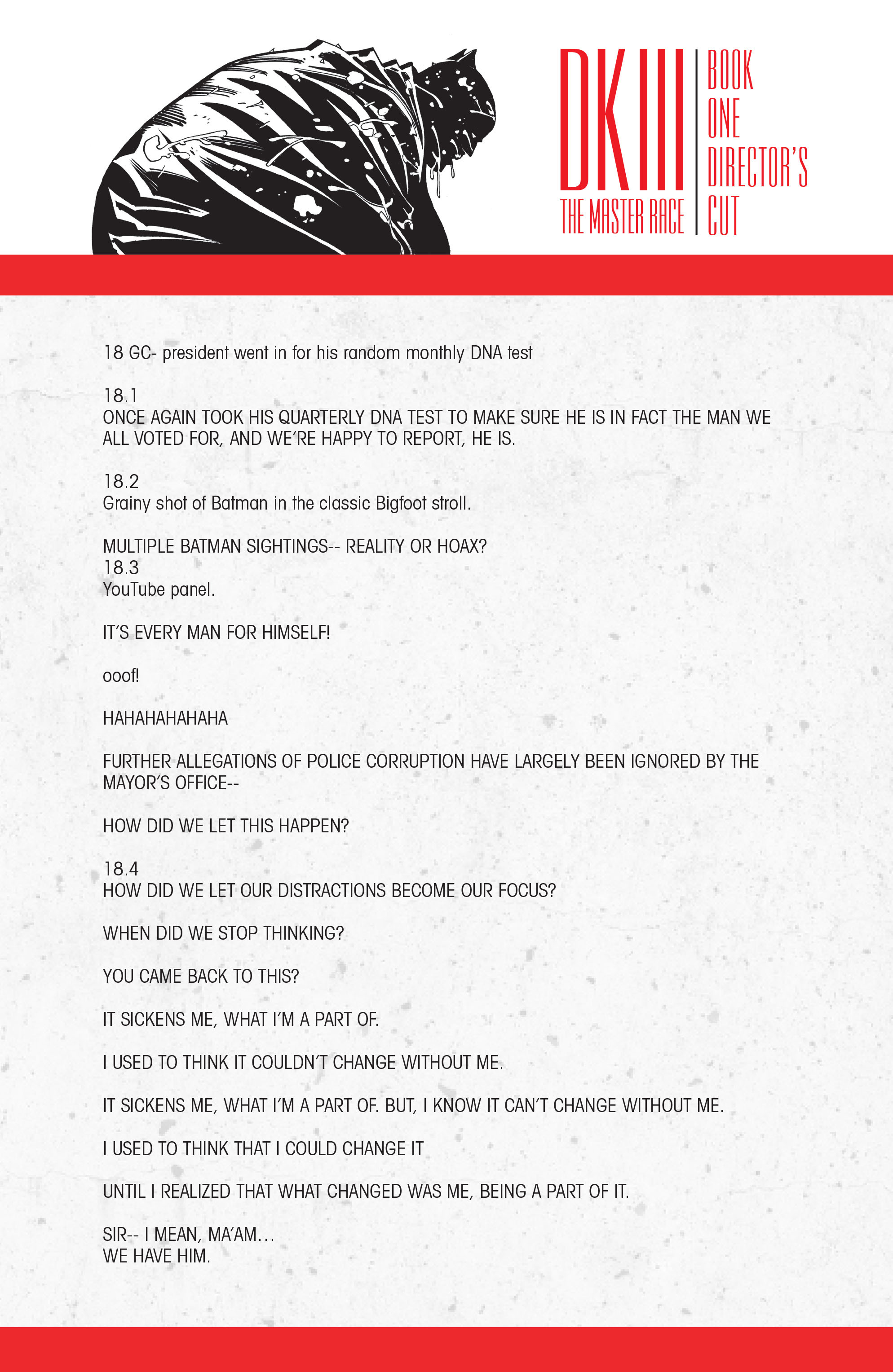 Read online Dark Knight III: The Master Race Director's Cut comic -  Issue # Full - 43