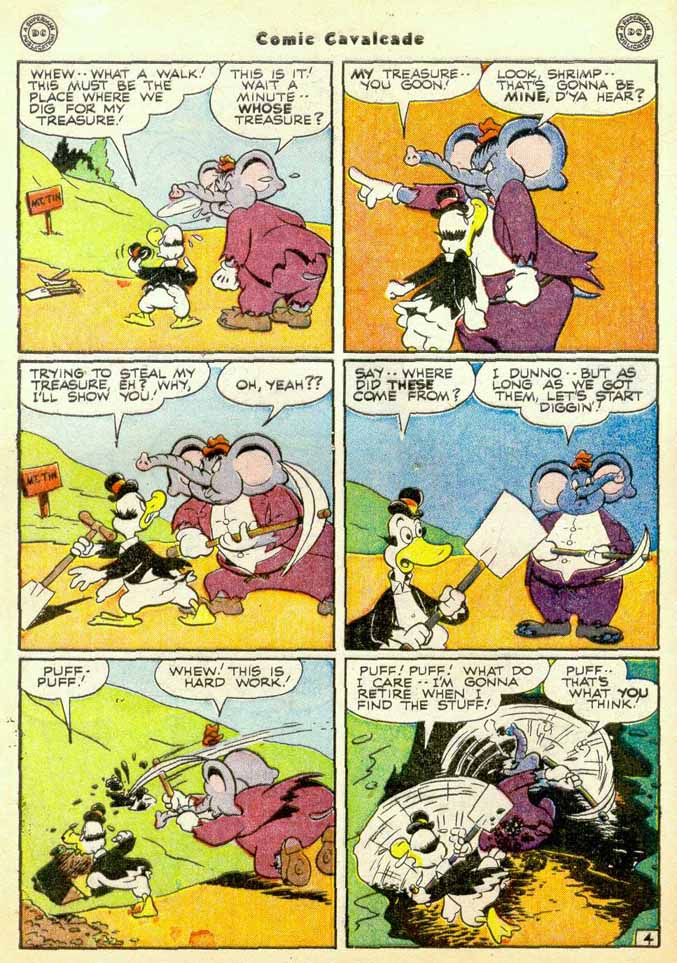 Read online Comic Cavalcade comic -  Issue #35 - 52