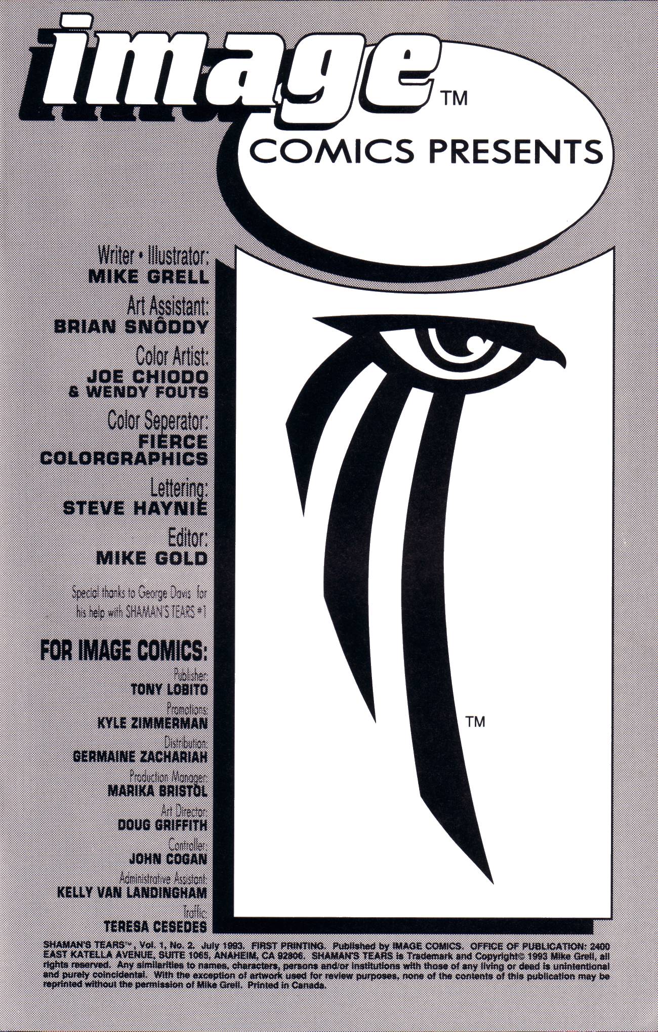 Read online Shaman's Tears comic -  Issue #2 - 2