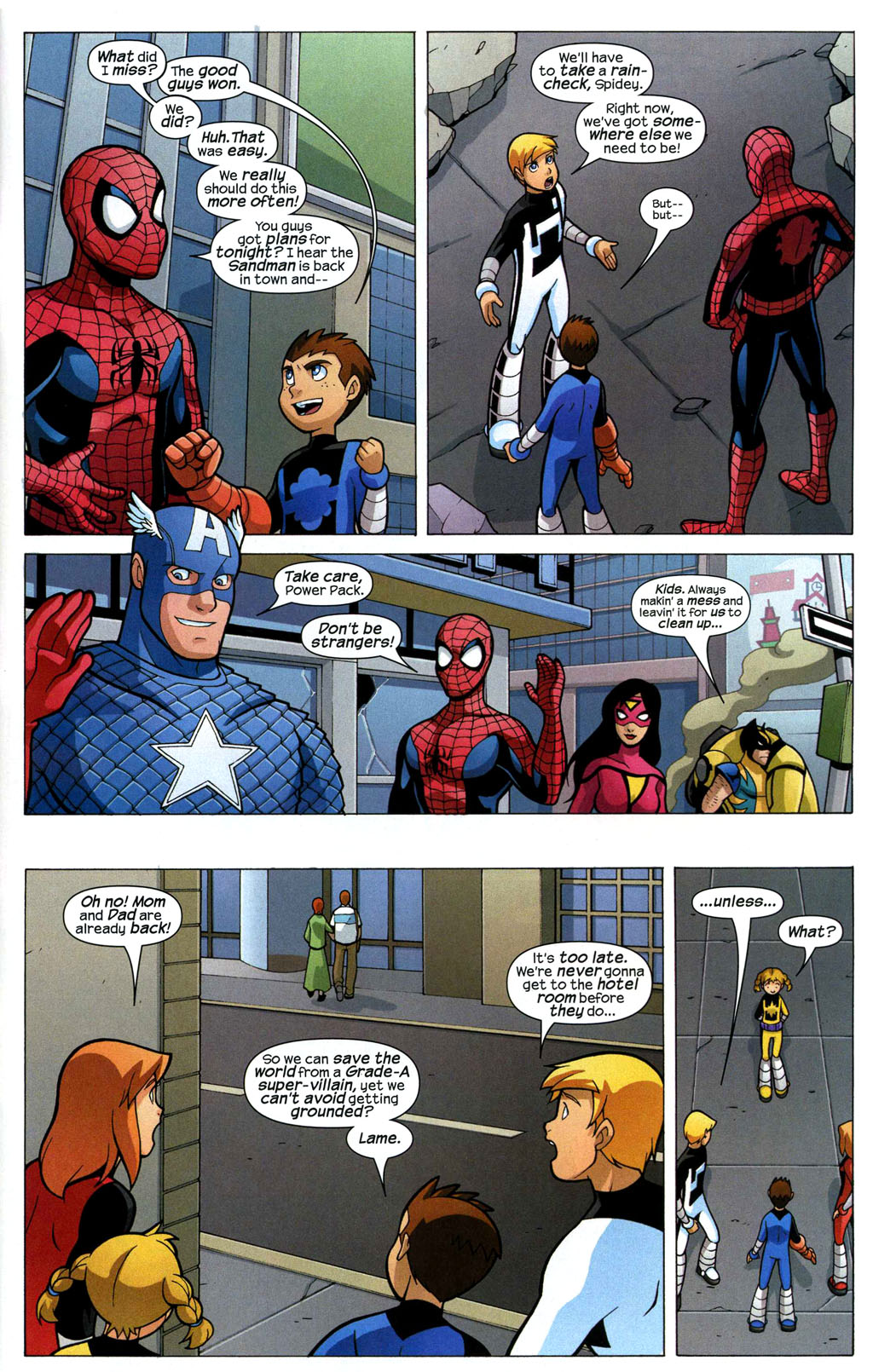Read online Avengers and Power Pack Assemble! comic -  Issue #4 - 23