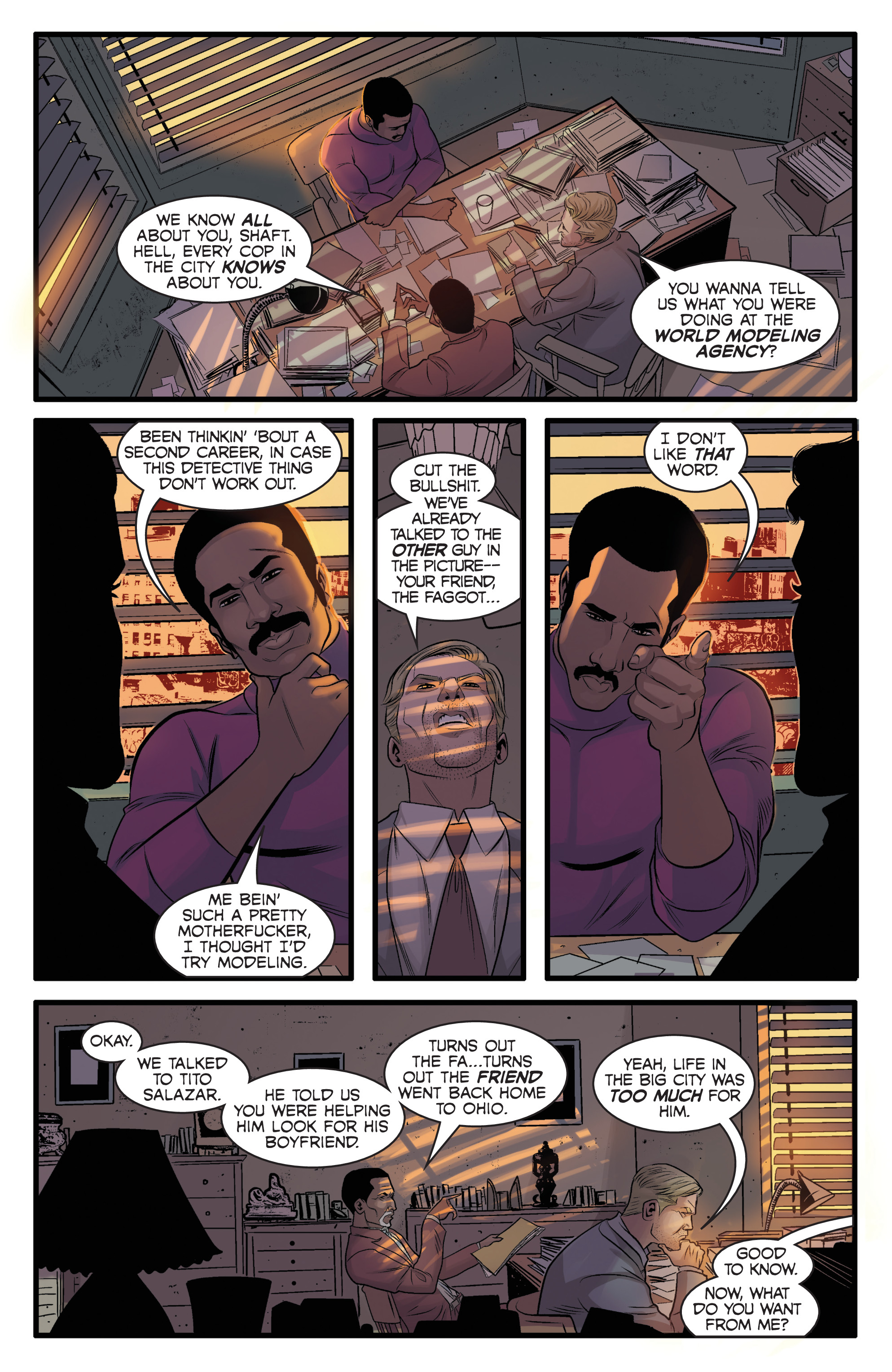 Read online Shaft: Imitation of Life comic -  Issue #3 - 4