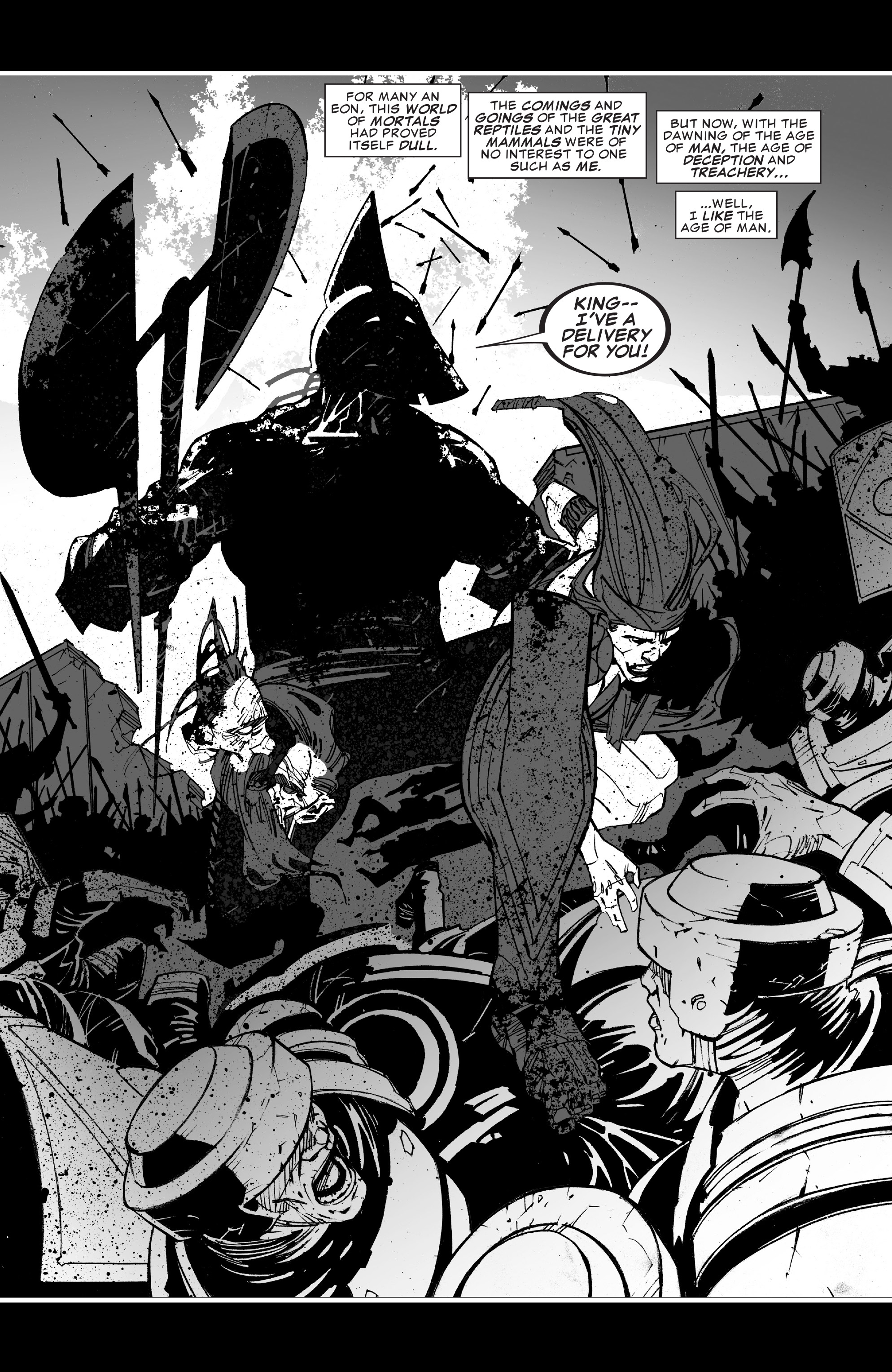 Read online The Savage Axe of Ares (B&W) comic -  Issue # Full - 30