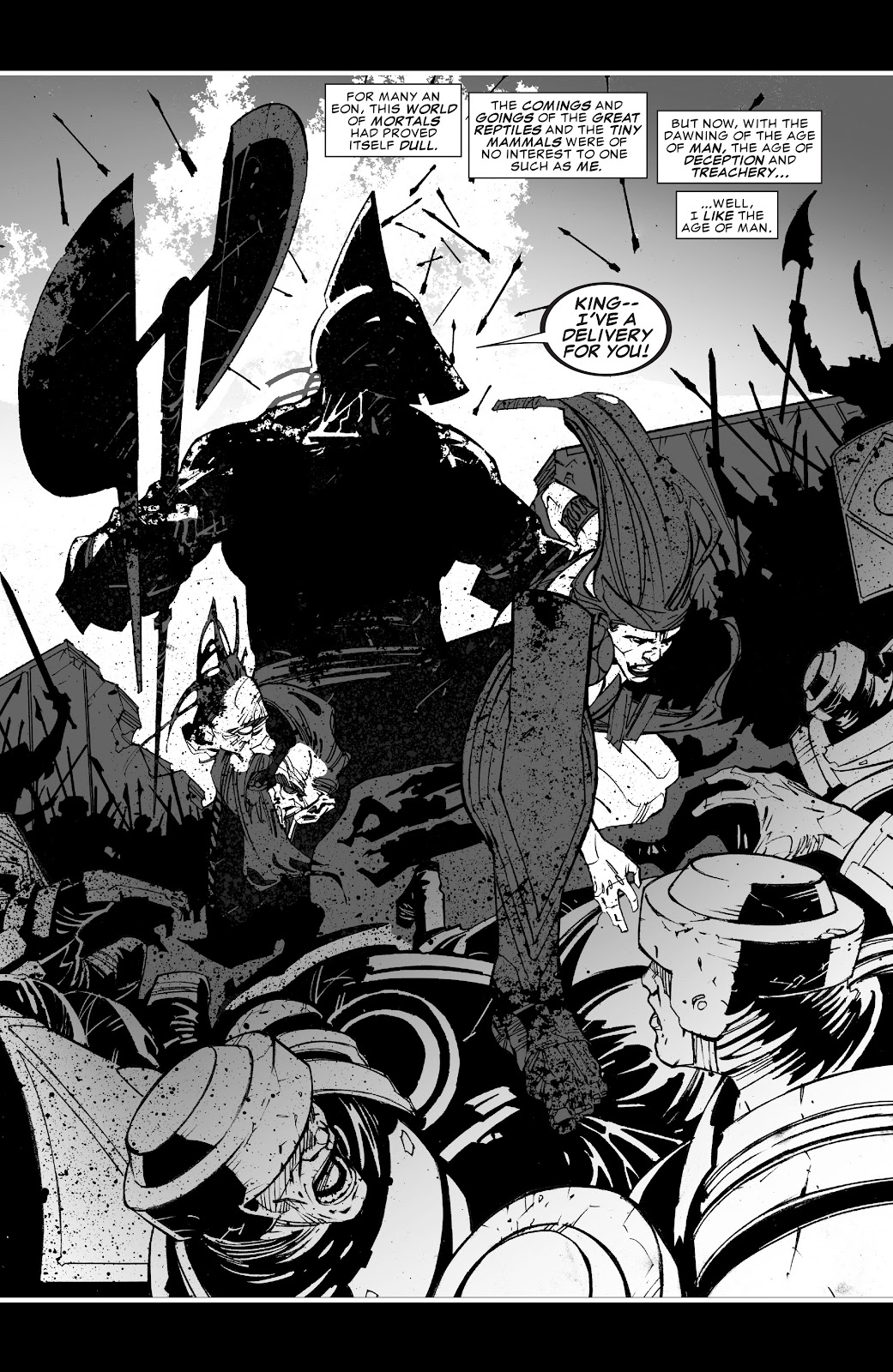 The Savage Axe of Ares (B&W) issue Full - Page 30