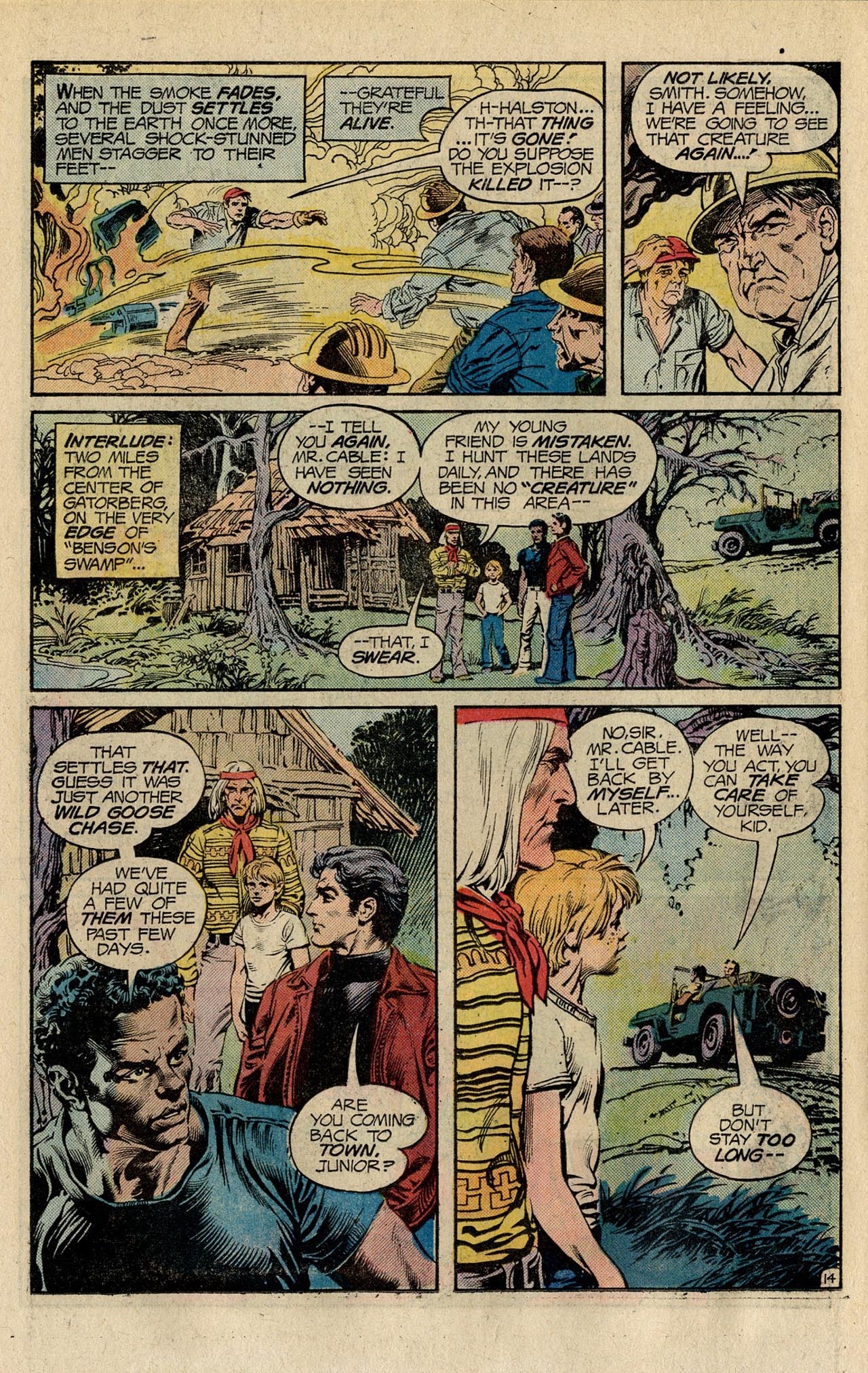 Read online Swamp Thing (1972) comic -  Issue #19 - 26