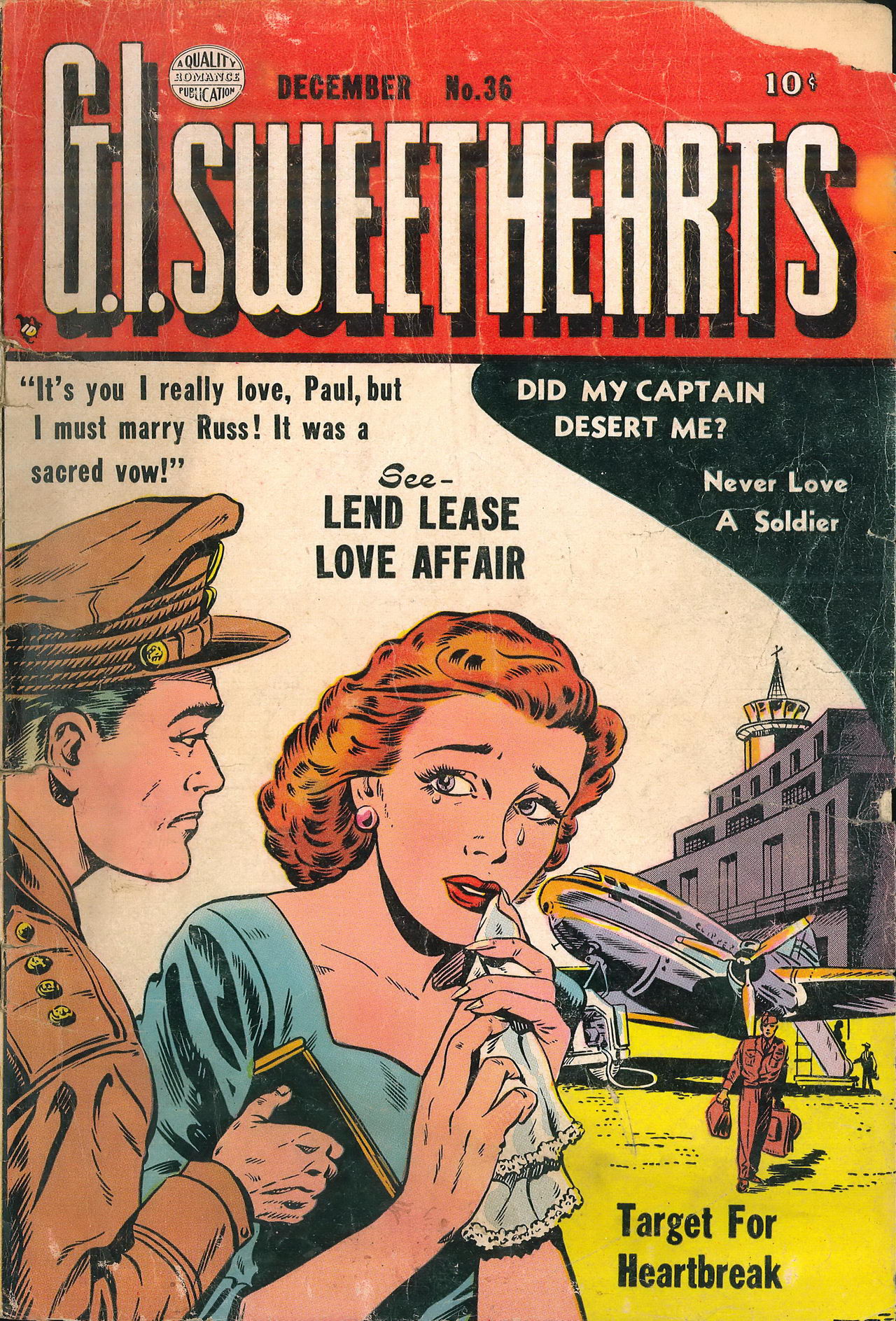 Read online G.I. Sweethearts comic -  Issue #36 - 1