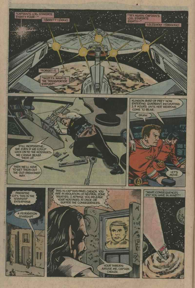 Read online Star Trek V: The Final Frontier comic -  Issue # Full - 14