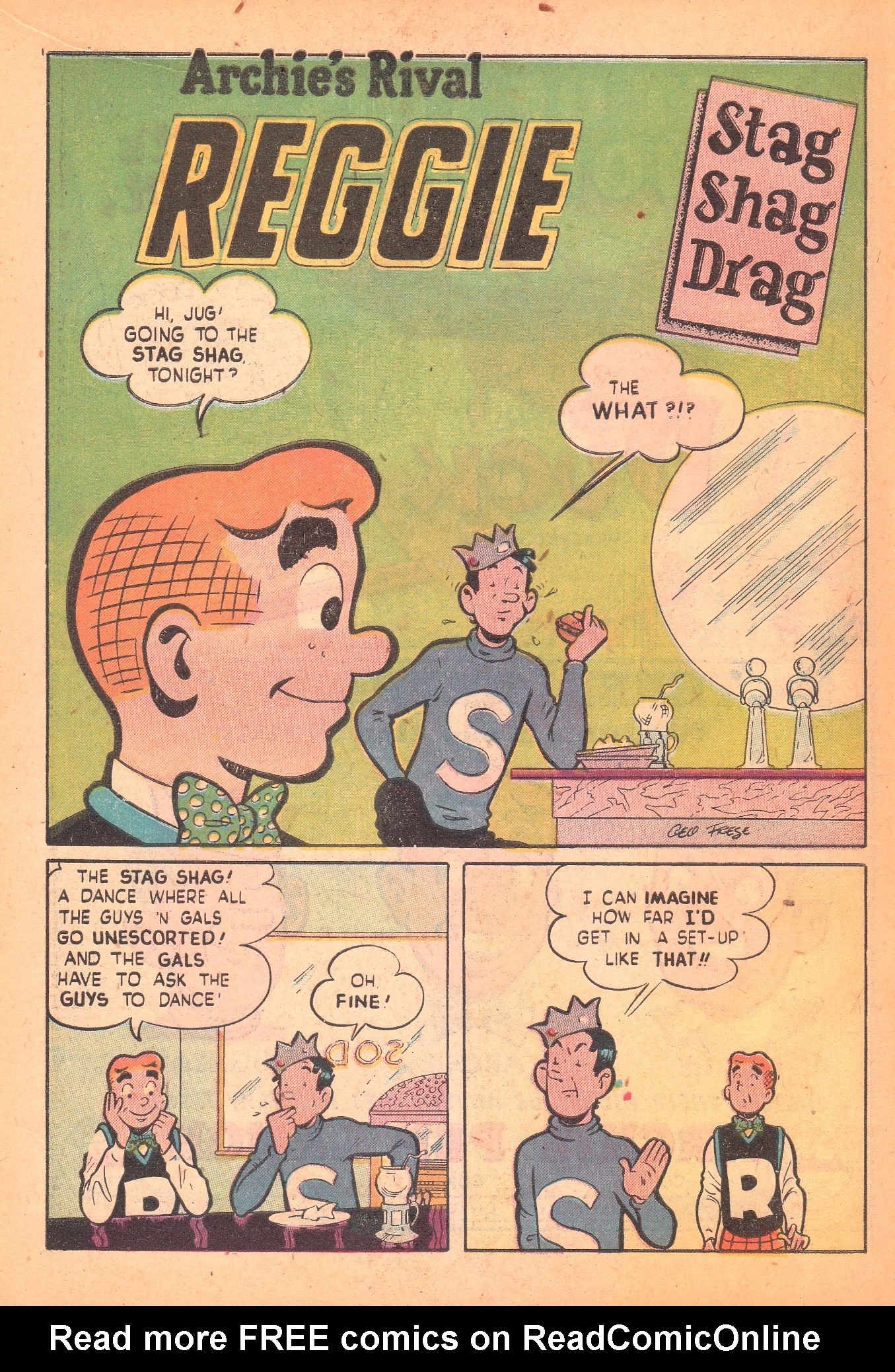 Read online Archie's Rival Reggie comic -  Issue #2 - 10