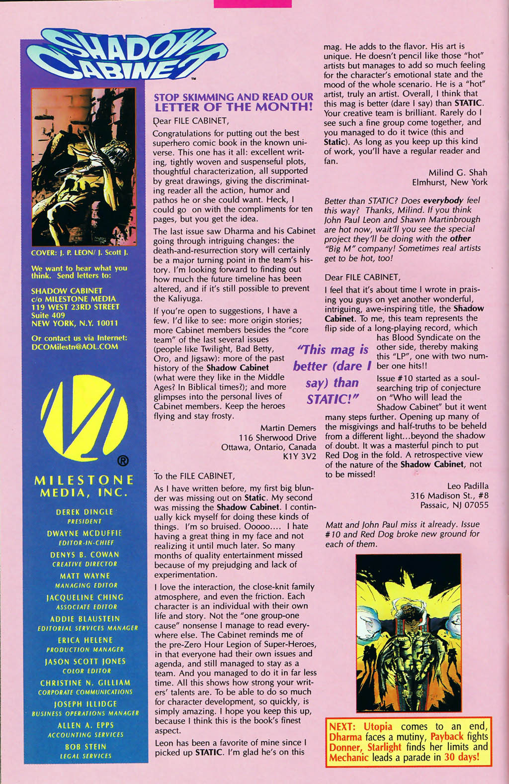 Read online Shadow Cabinet comic -  Issue #15 - 24