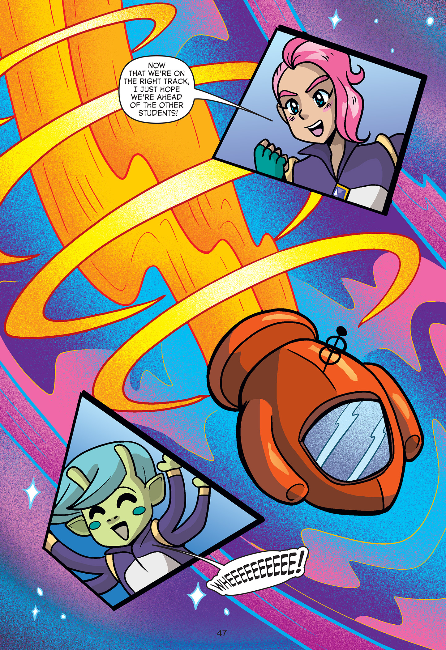 Read online Ana and the Cosmic Race comic -  Issue # TPB - 49
