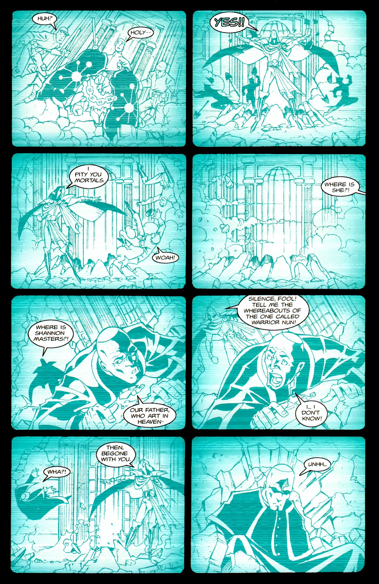 Read online Warrior Nun Areala (1999) comic -  Issue #13 - 21