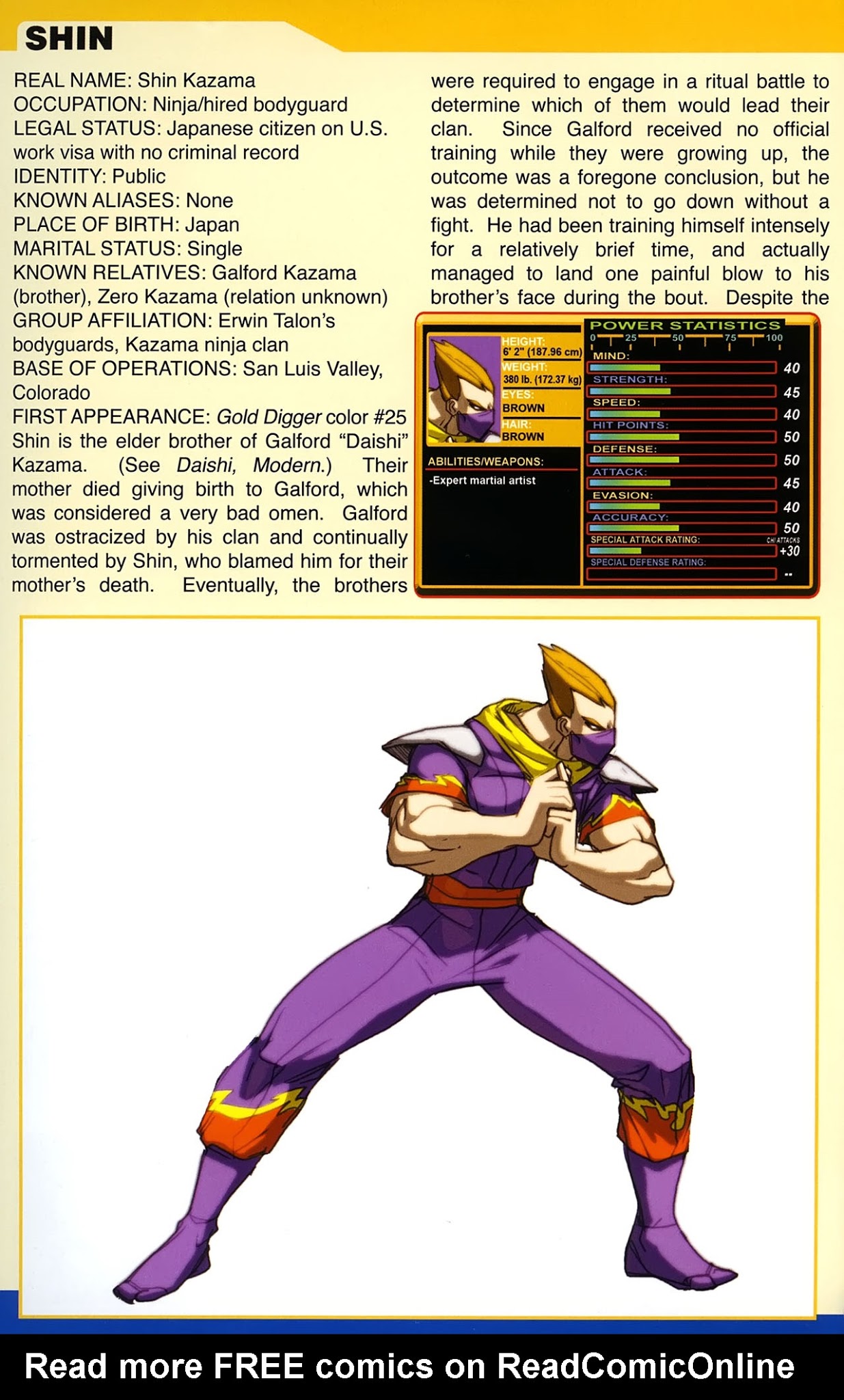 Read online Gold Digger Sourcebook: The Official Handbook of the GD Universe comic -  Issue #13 - 6