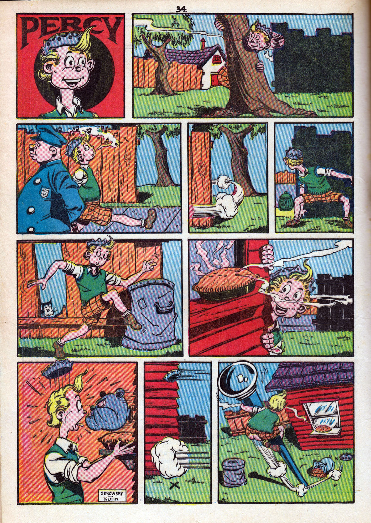 Read online Comedy Comics (1942) comic -  Issue #11 - 36